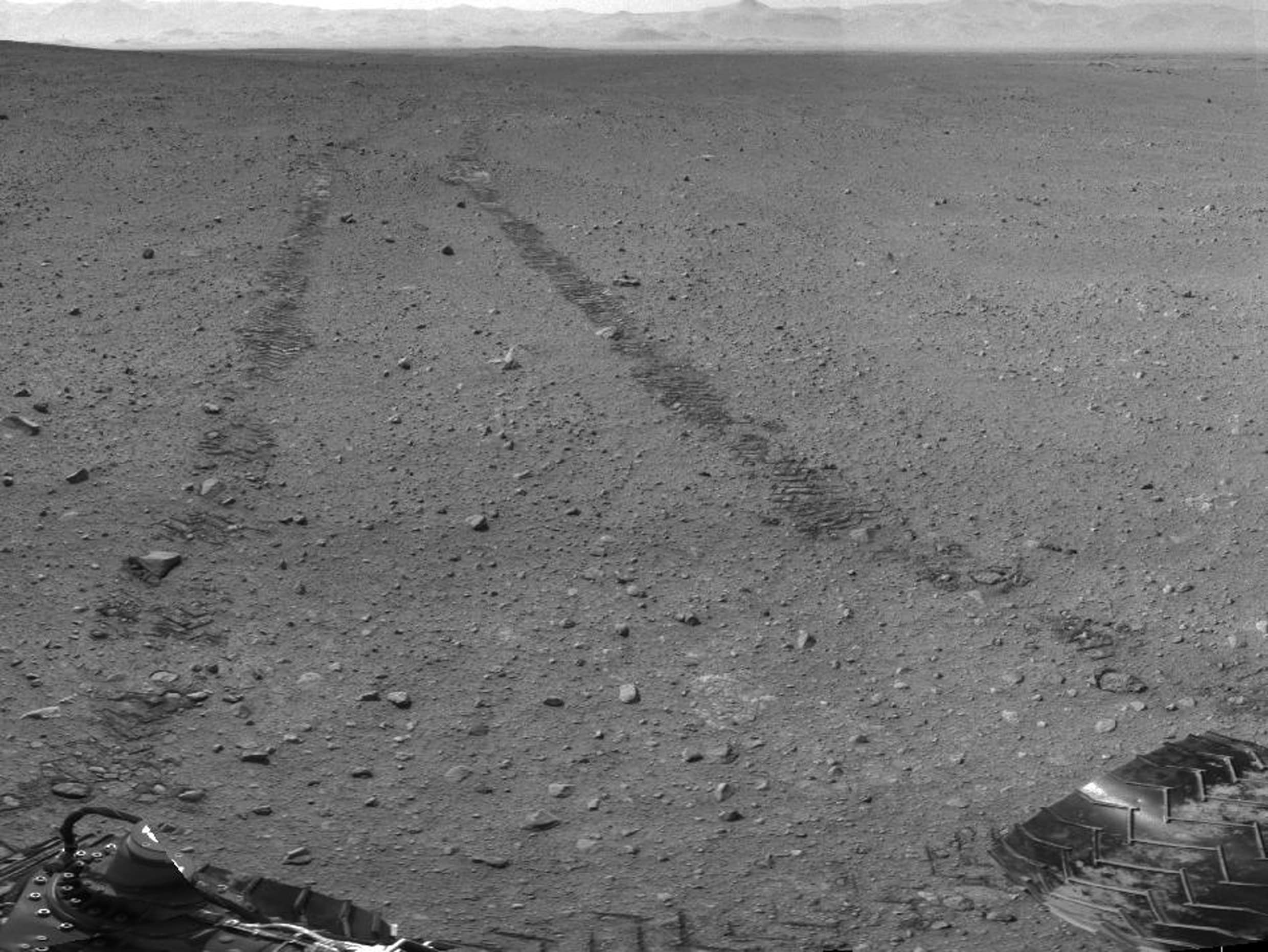 Rover Curiosity vindt intrigerend glimmend object op Mars