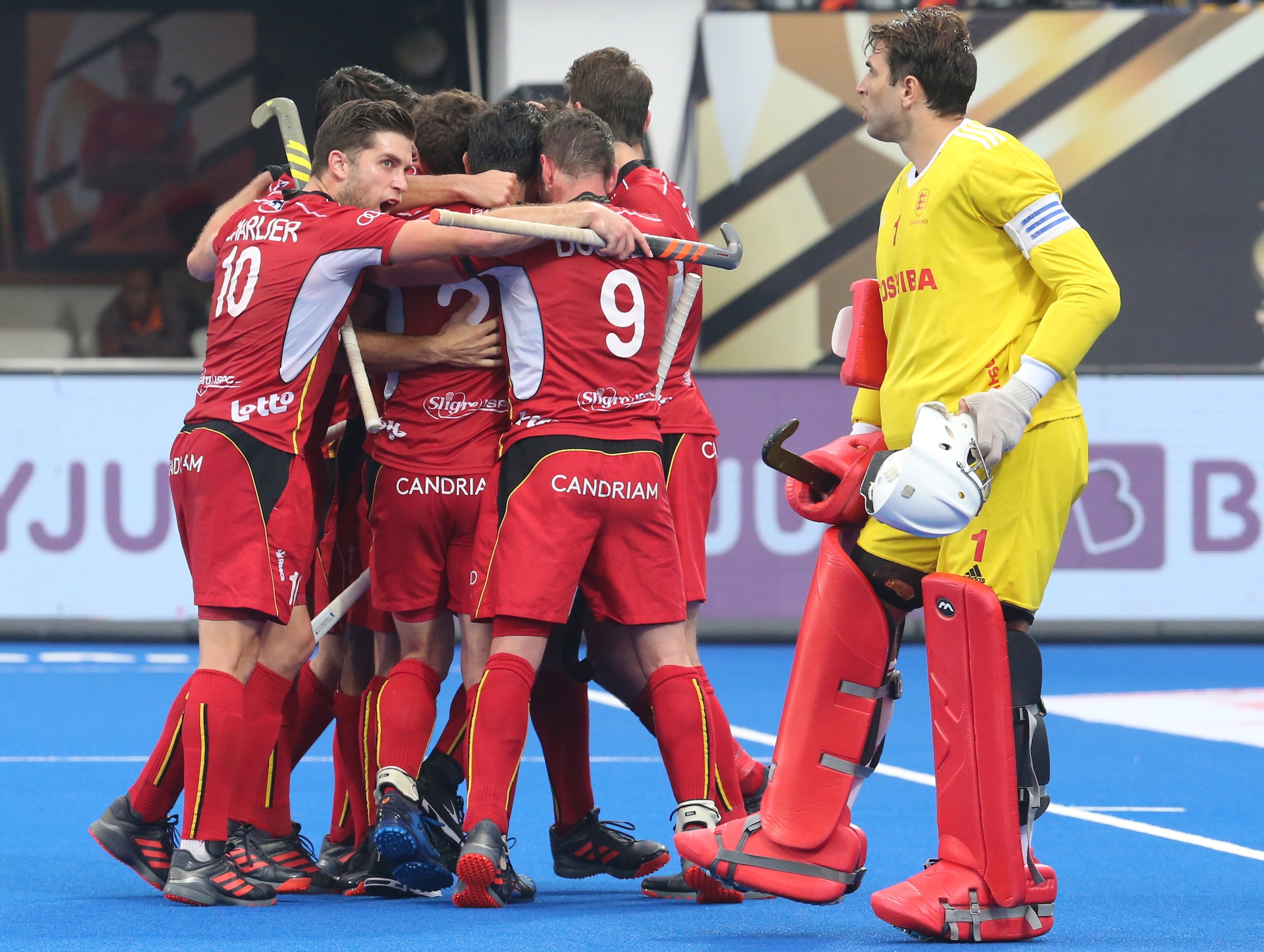 Red Lions plaatsen zich voor finale WK hockey na winst tegen Engeland