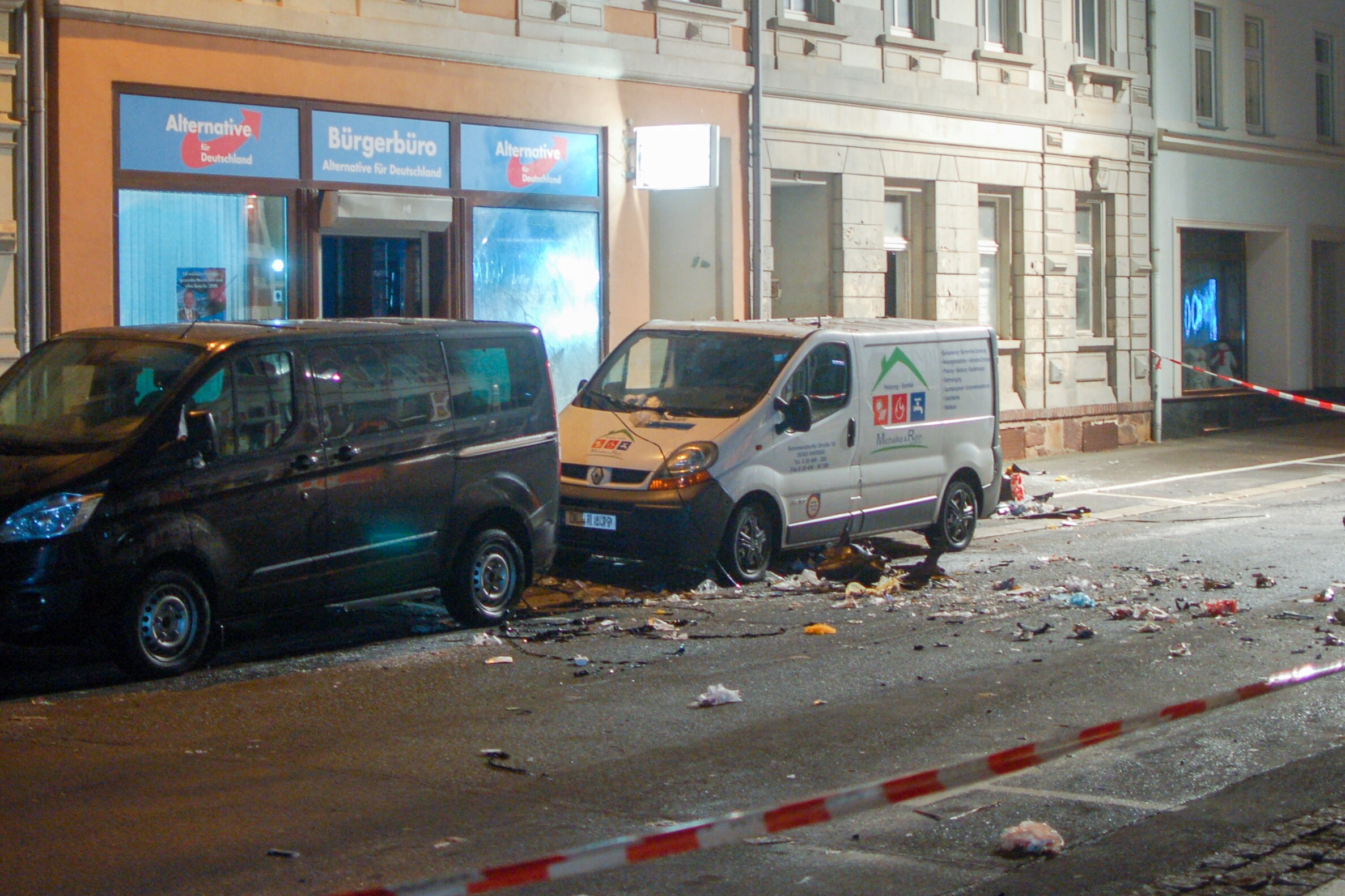 Explosie bij AfD-partijkantoor in Duitsland: politie houdt rekening met aanslag