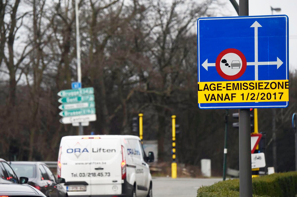 620.000 auto’s niet meer welkom in Antwerpen en Gent door lage-emissiezone