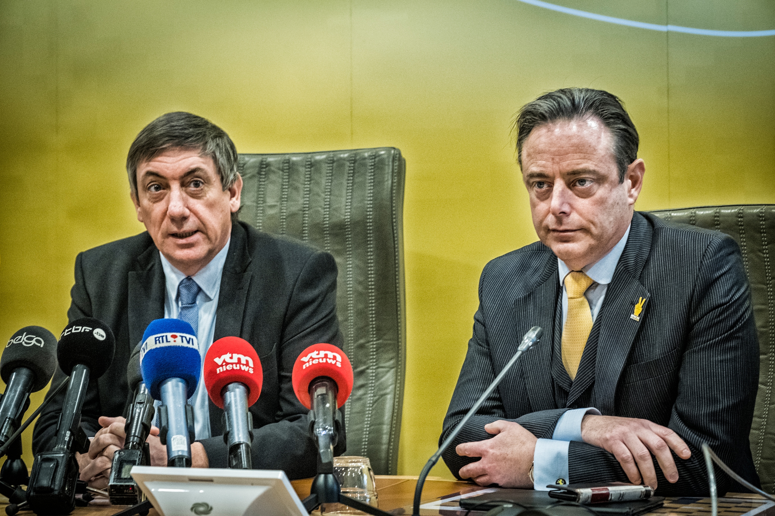 N-VA zet Zweedse regering op poten: ‘Coalitie met Vlaams Belang was onmogelijk’