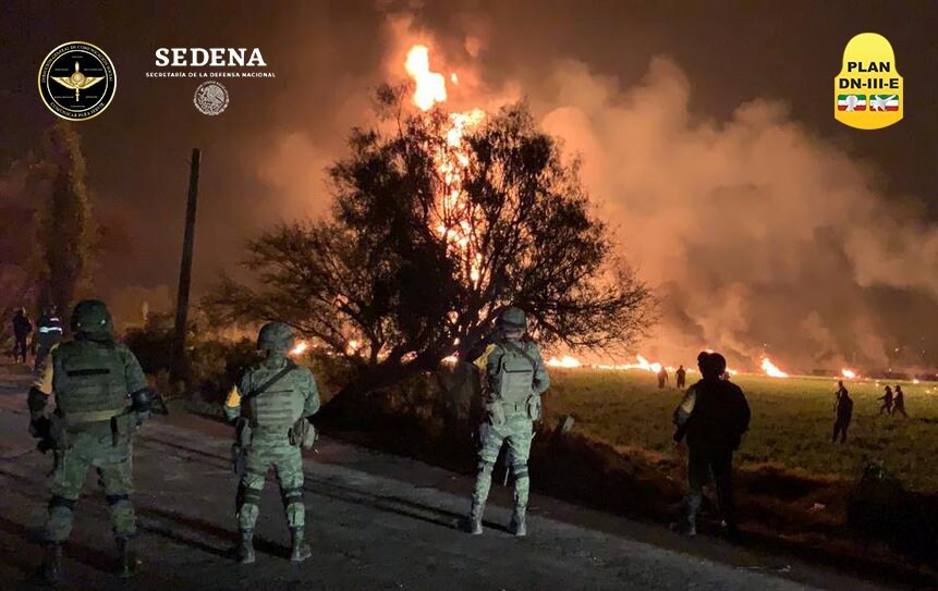 Pijpleiding in Mexicaans stadje explodeert: zeker 21 doden