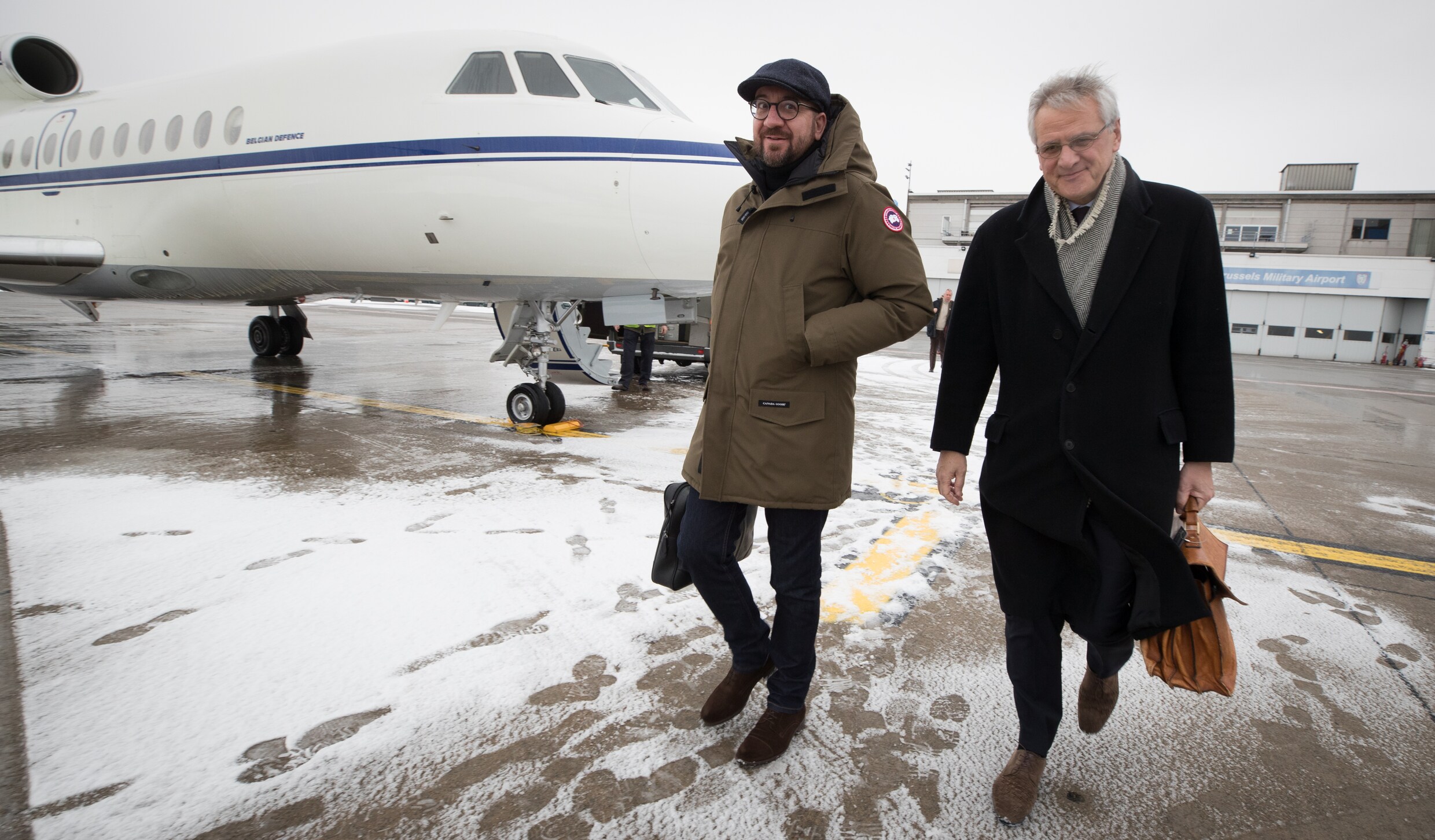 Premier waarschuwt vanuit Davos voor ‘as van de shutdown’ tussen N-VA en PS