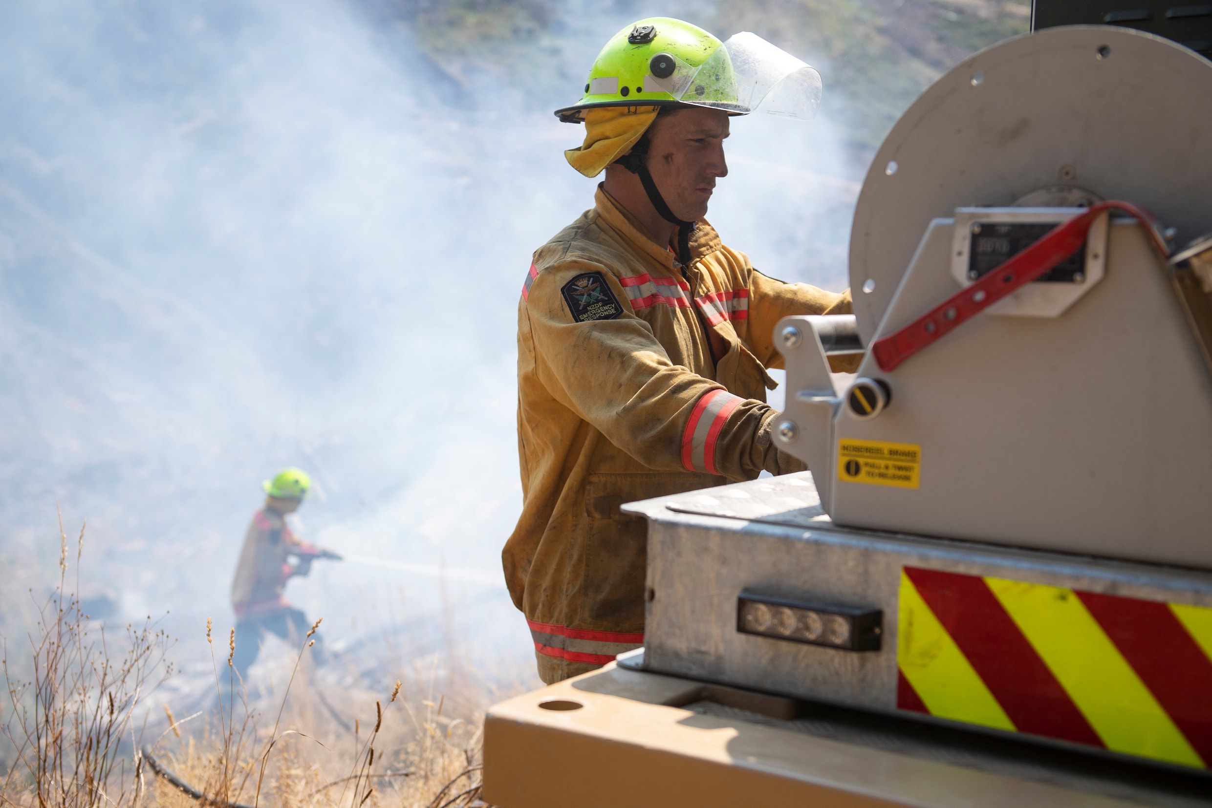 Duizenden mensen op de vlucht voor hevige bosbrand in Nieuw-Zeeland
