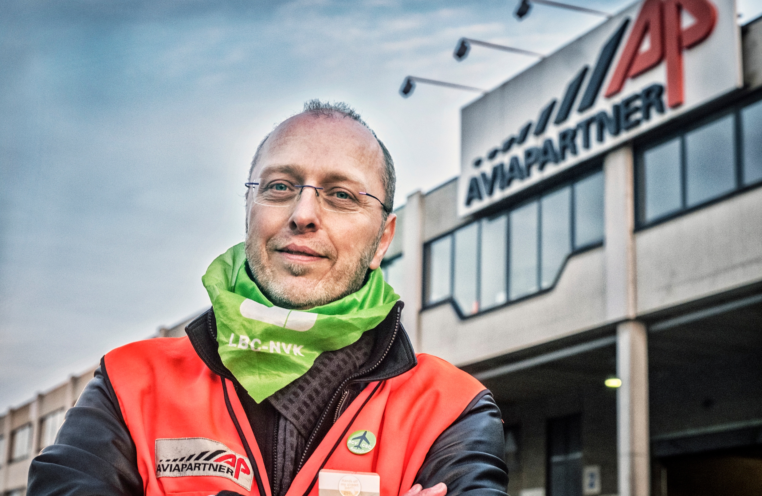 Jorn Hanssens (54), bagageafhandelaar bij Aviapartner (ACV)