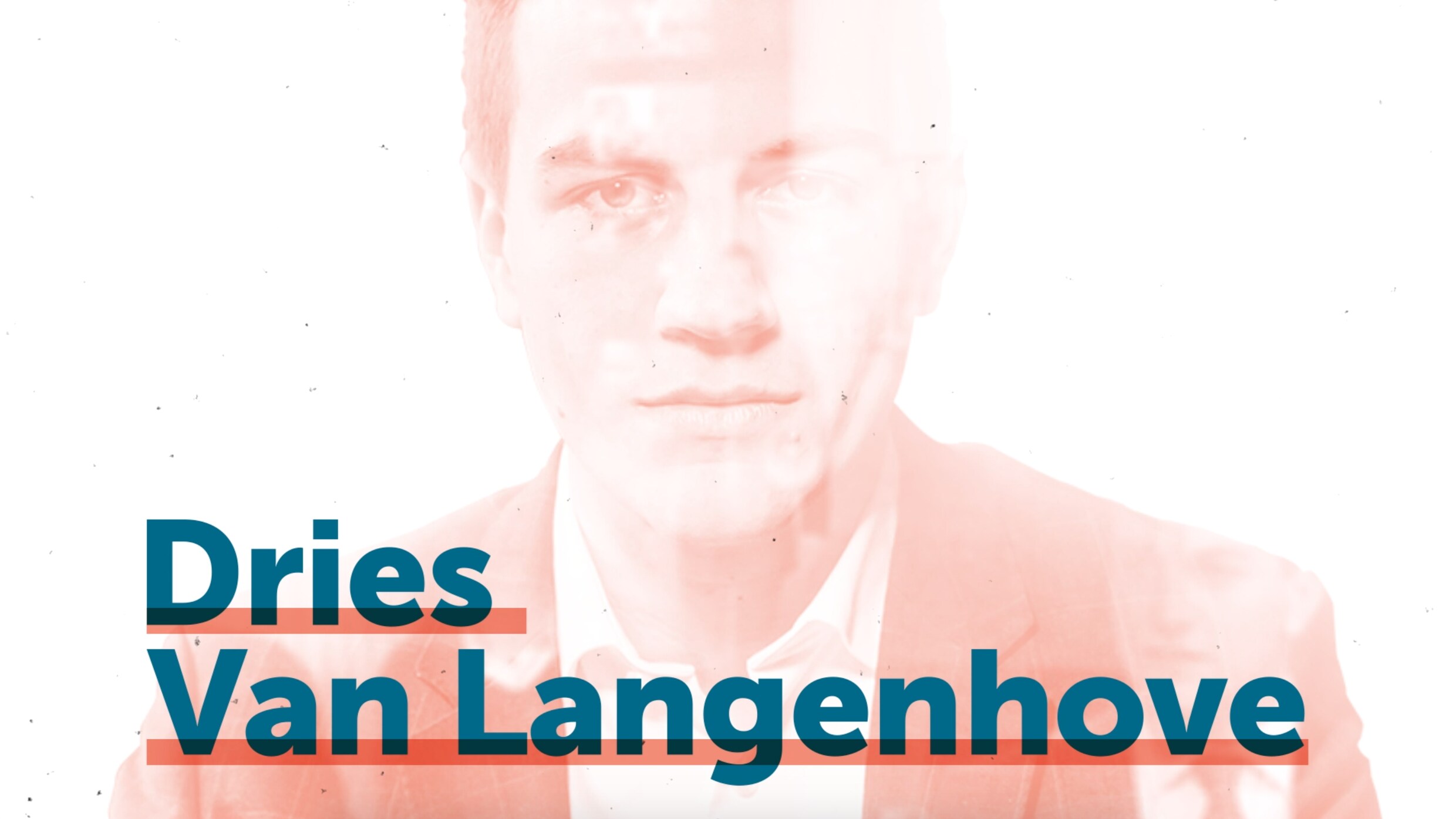 Hoe Dries Van Langenhove zo snel uitgroeide van onbekende student tot nationaal politicus