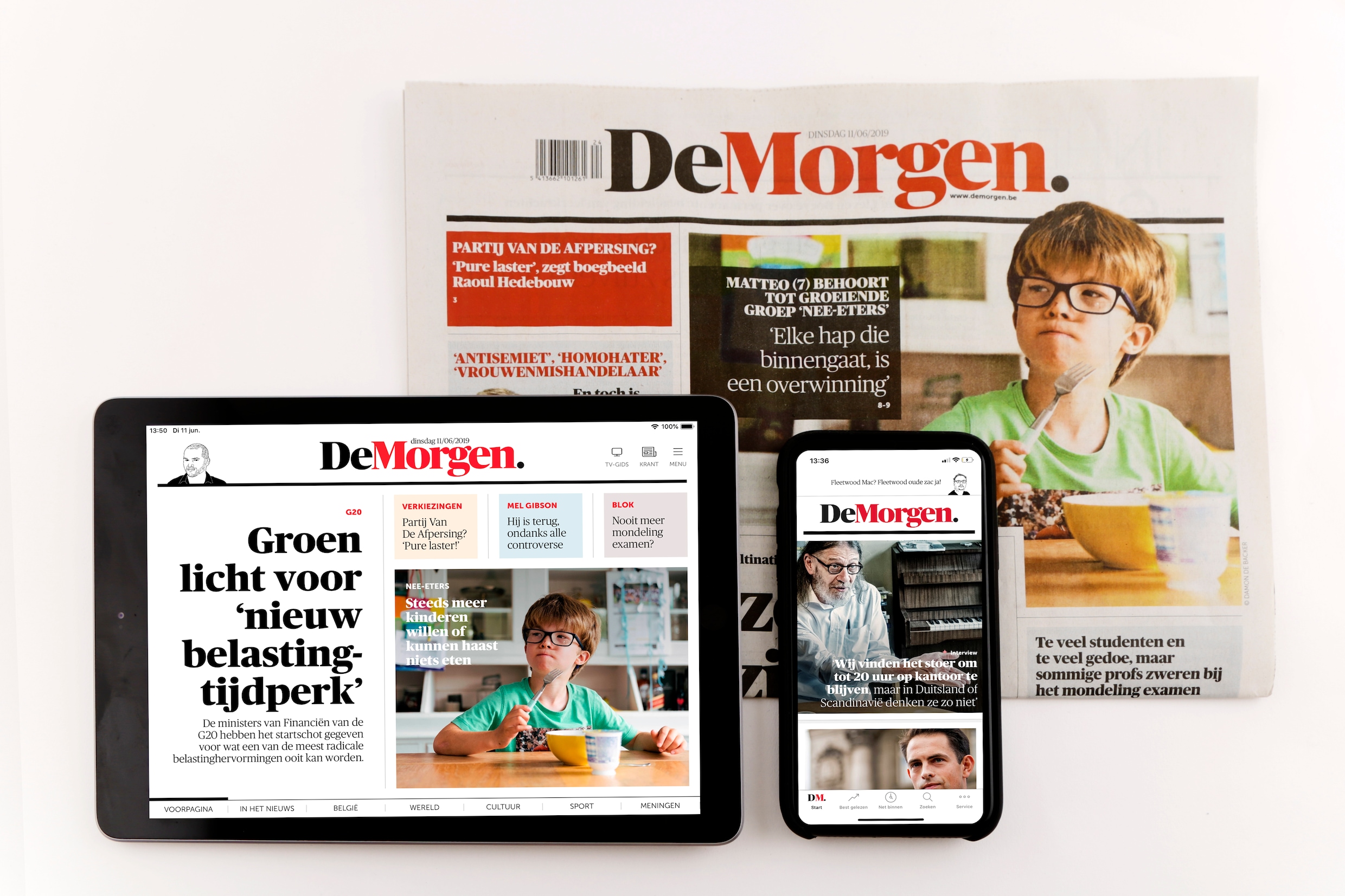 ‘De Morgen’ groeit het sterkst van alle Vlaamse kranten