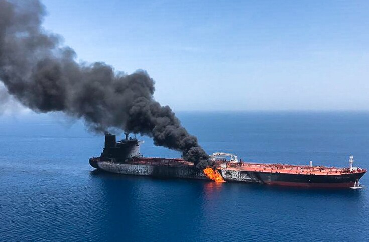 Bewijst Amerikaanse video dat Iran aanslagen op olietankers pleegde?