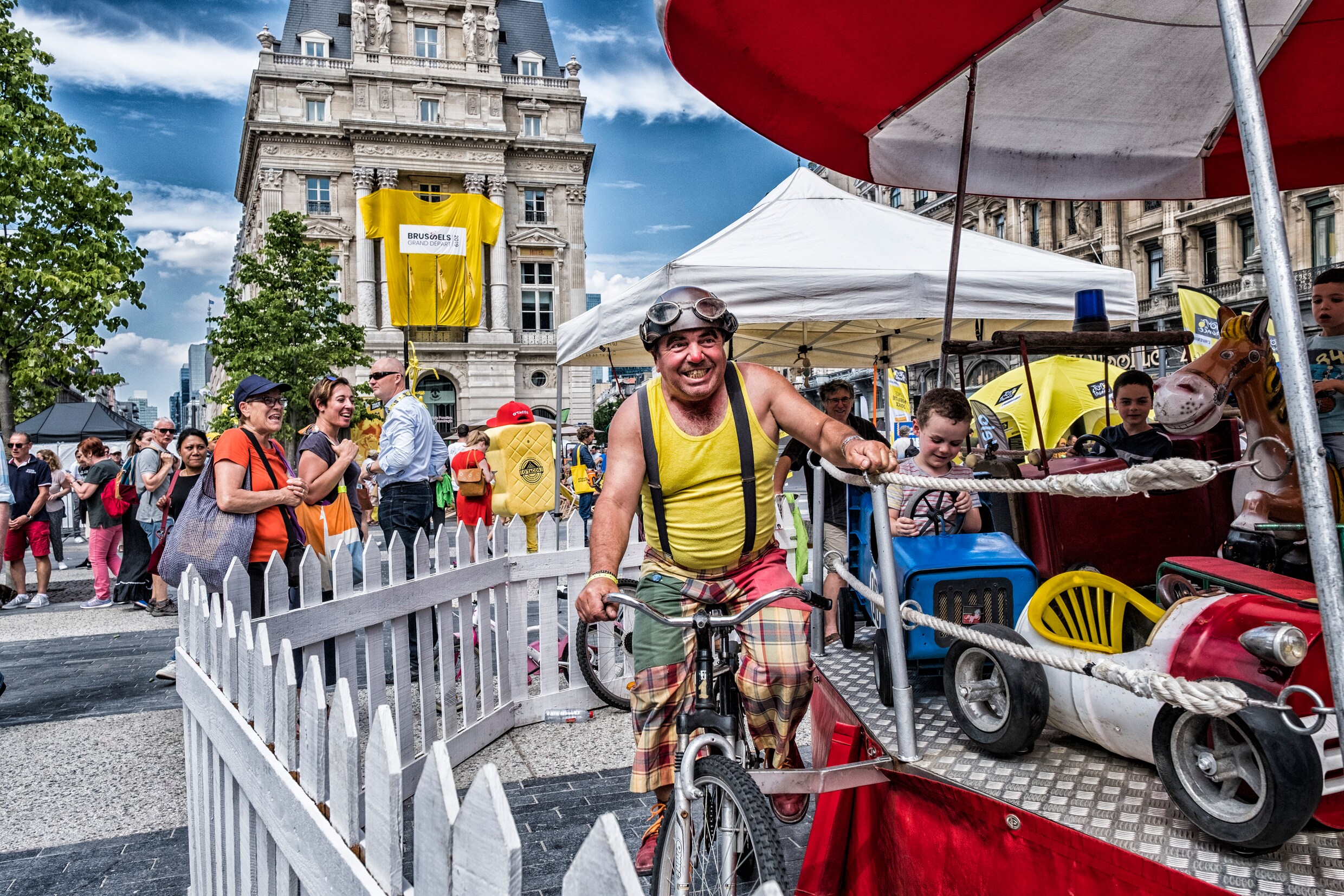 Brussel zo goed als onbereikbaar door Tourstart: hier ziet u de renners dit weekend