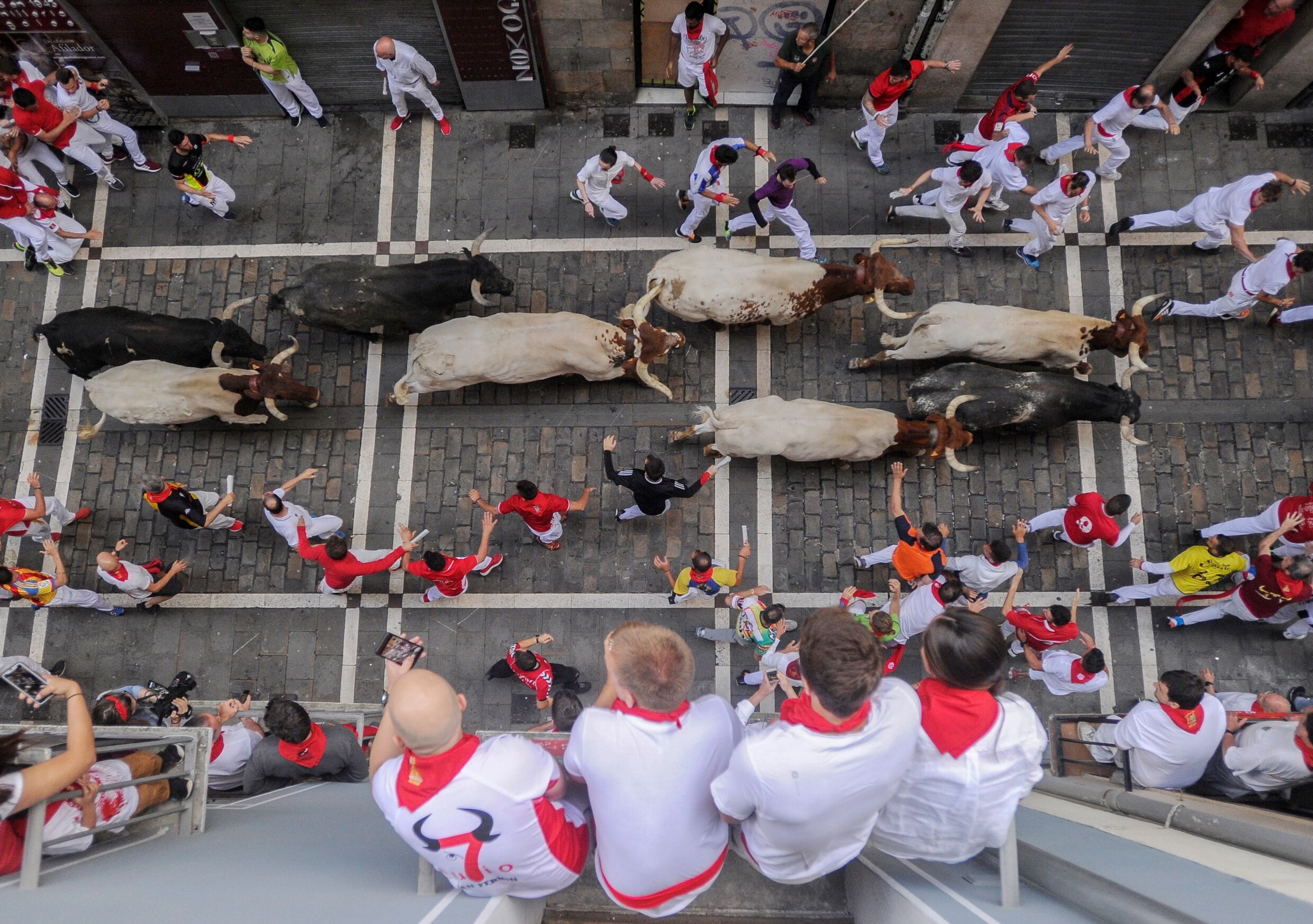 Zeker 500 gewonden bij afloop jaarlijkse stierenrennen in Pamplona