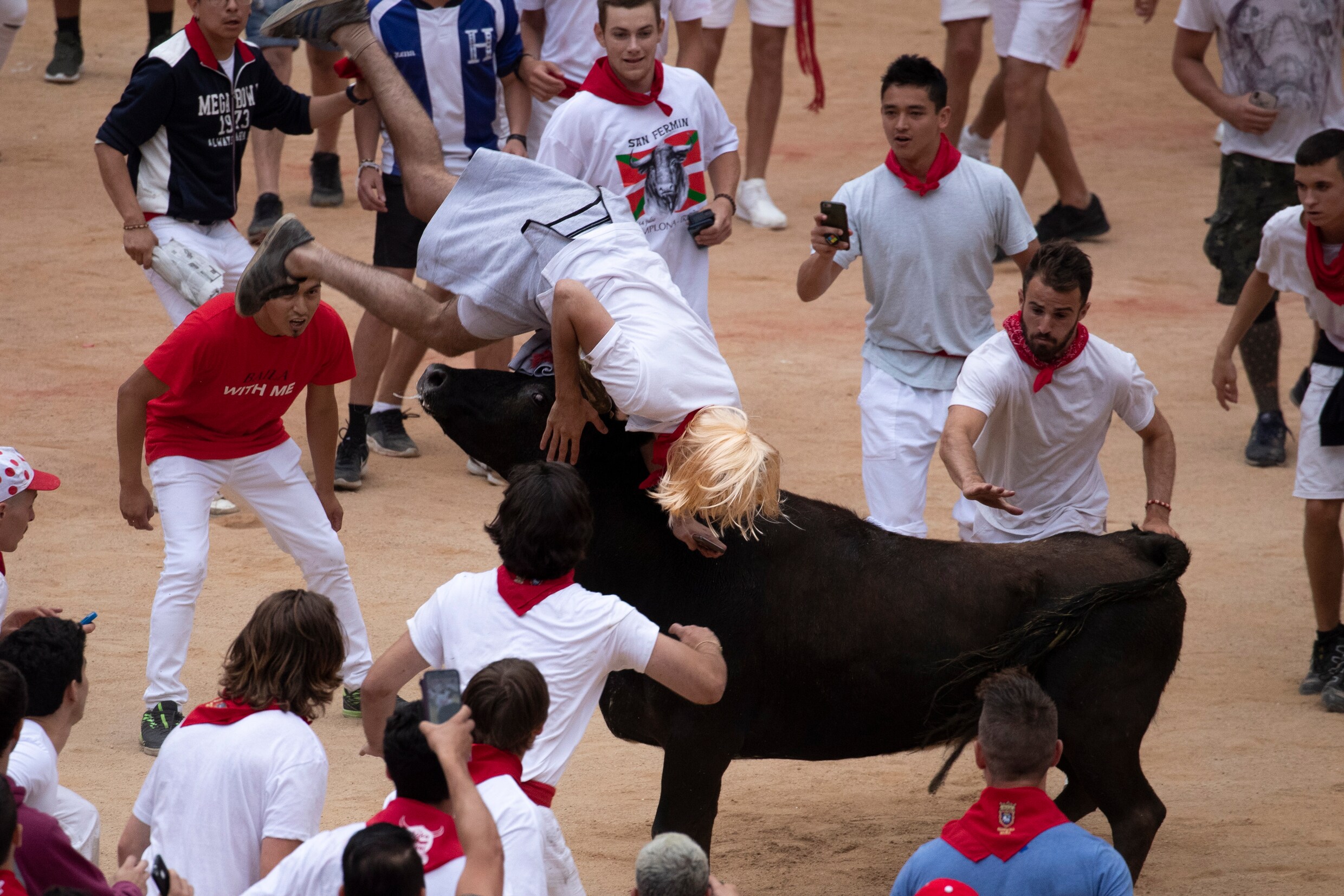 Zeker 500 gewonden bij afloop jaarlijkse stierenrennen in Pamplona