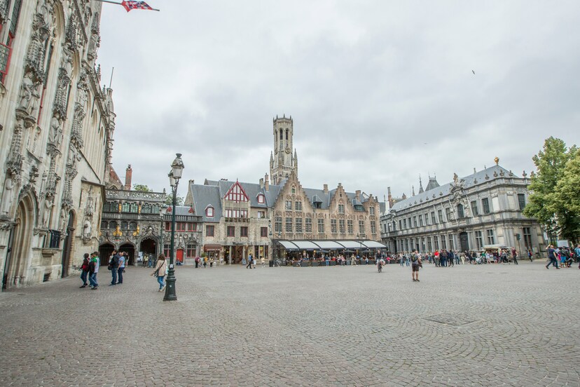 Brugge, die Desolate: geen toerist te bespeuren in de West-Vlaamse hoofdstad