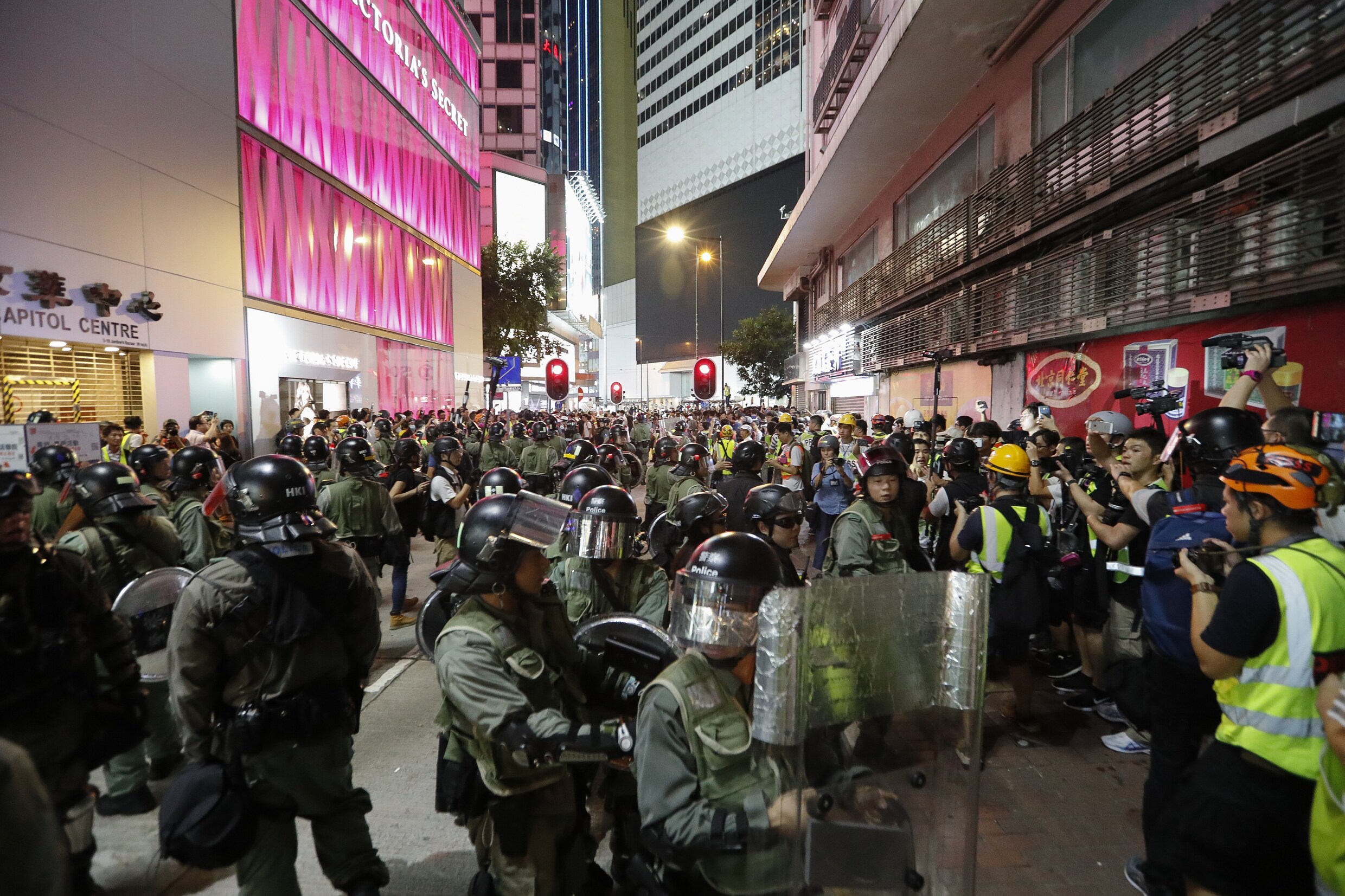 Opnieuw protest in Hongkong: demonstranten willen Amerikaanse steun