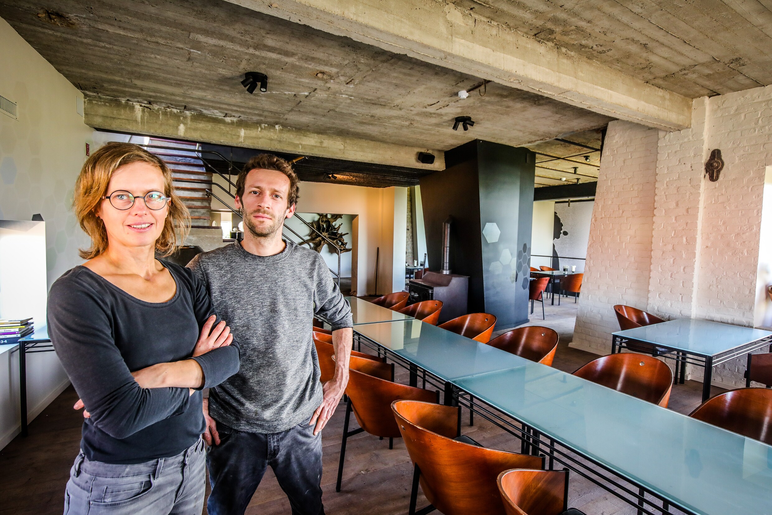 Tijl (41) en Gudrun (44) - Restaurant Water en Vuur - Diksmuide