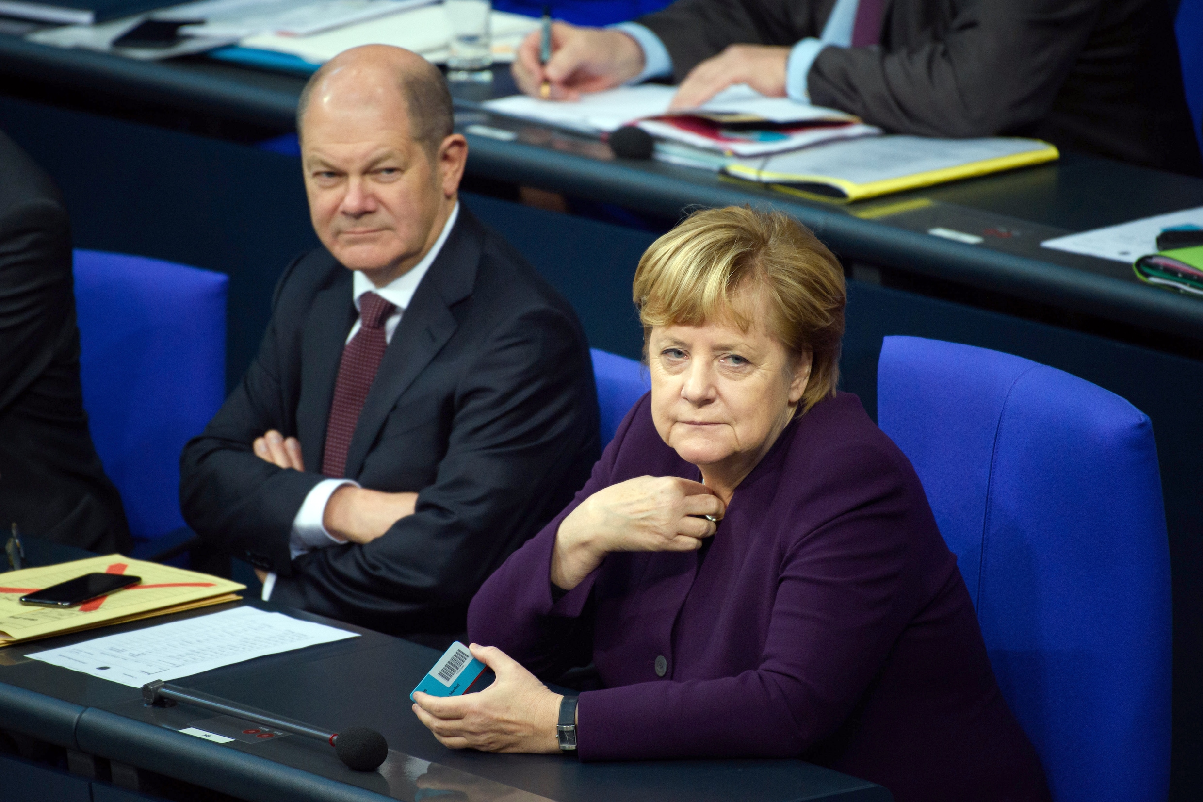 Olaf Scholz (SPD) Kandidaat Om Angela Merkel In 2021 Op Te Volgen Als ...