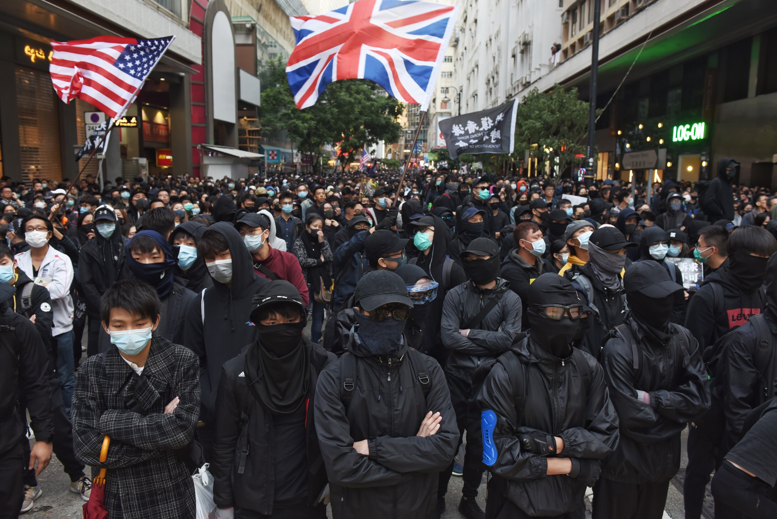 Opnieuw honderdduizenden mensen op straat in Hongkong