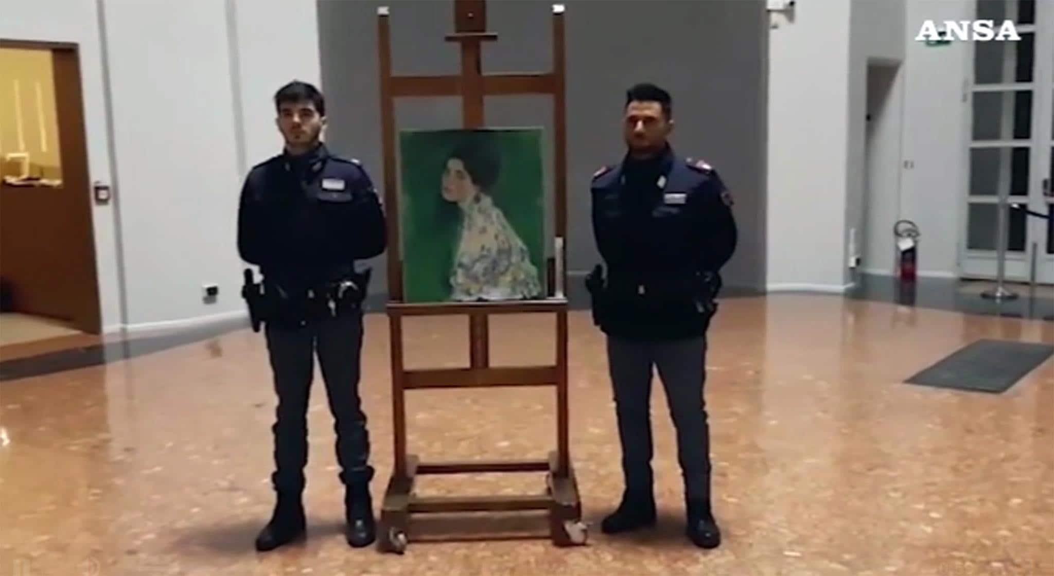 Schilderij van Klimt duikt na 23 jaar in vuilniszak op
