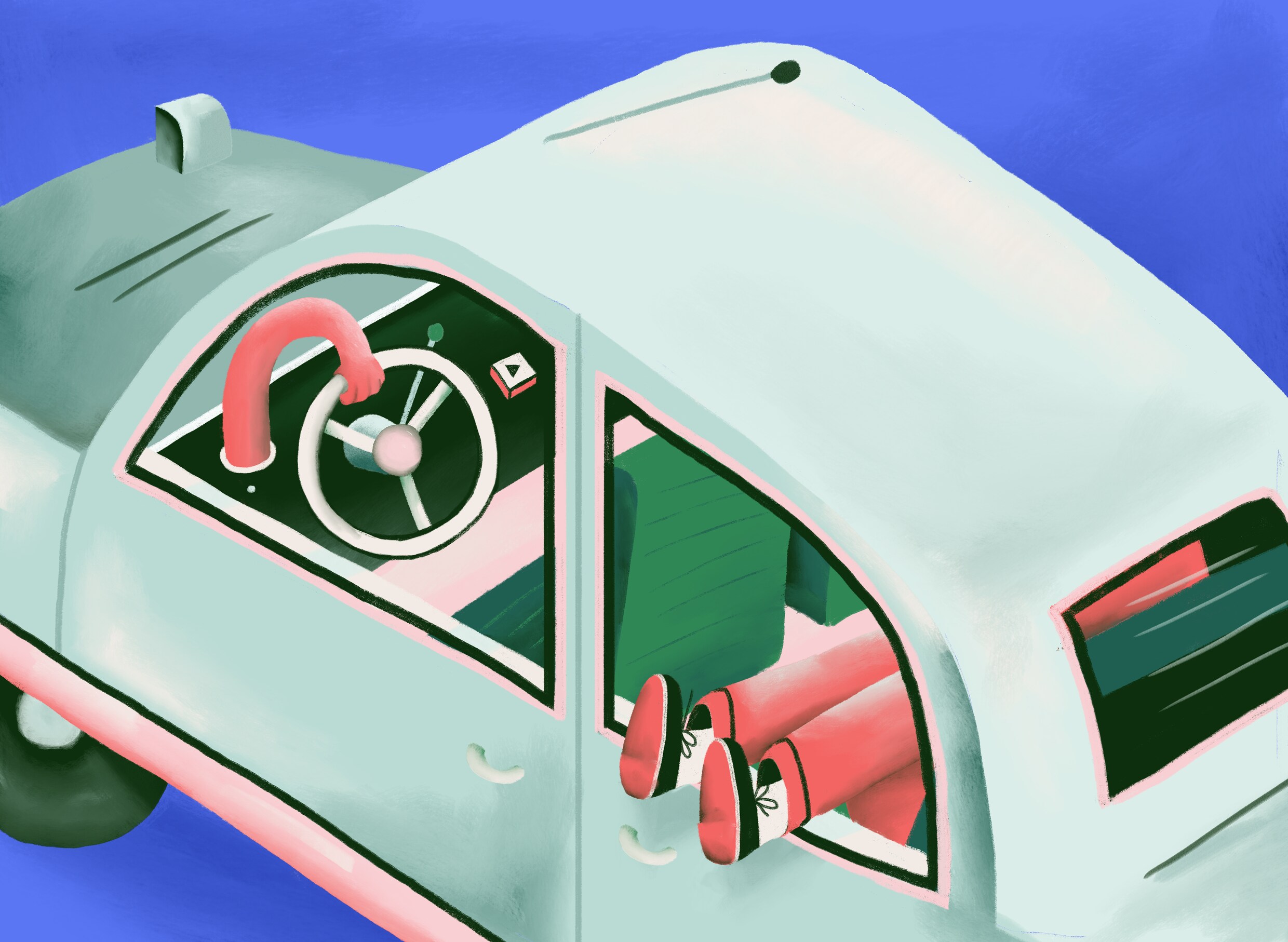 De grote afwezige op het autosalon: de zelfrijdende wagen. Hoe komt dat?