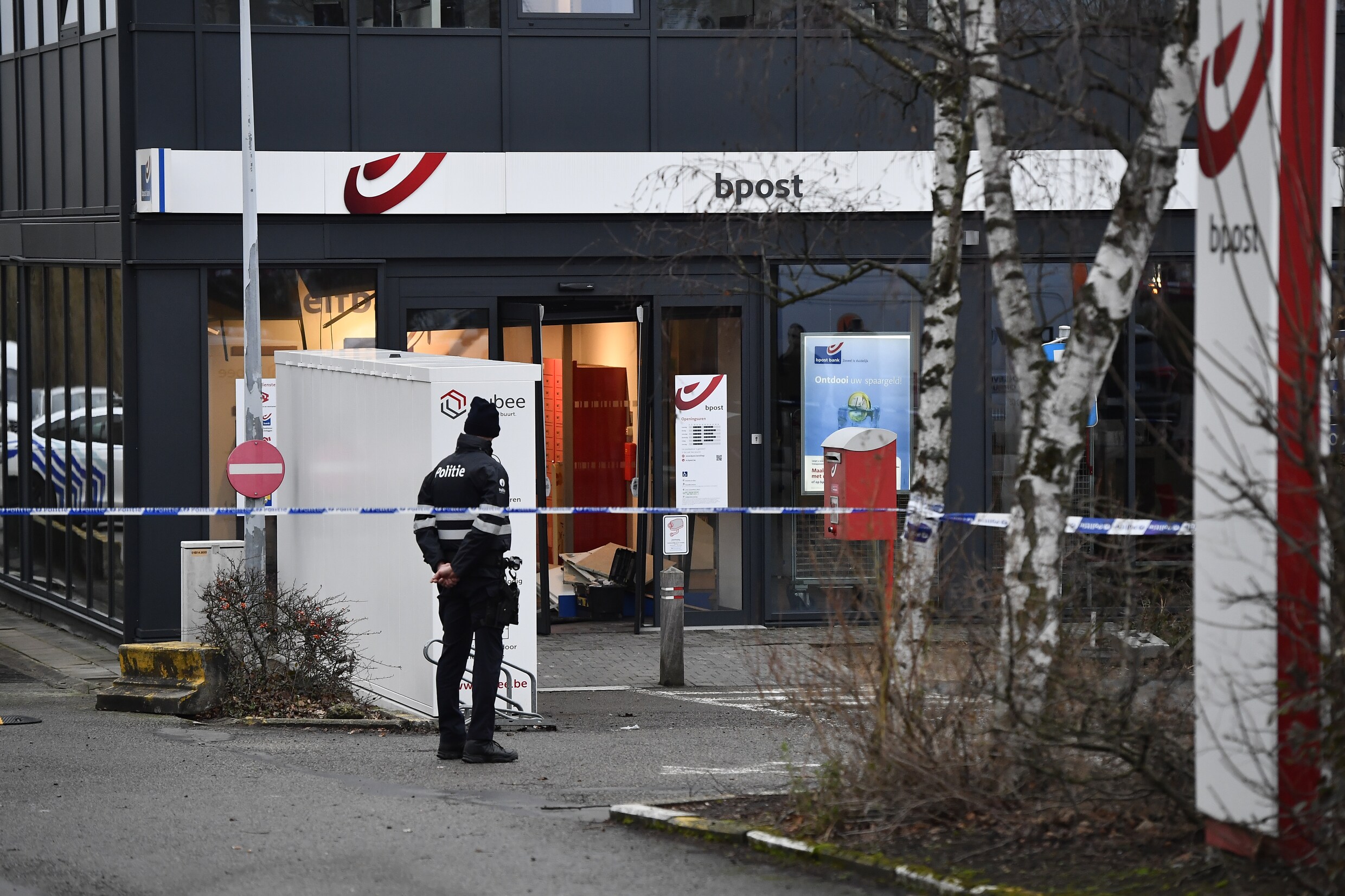 Plofkraak op bpost-kantoor in Zaventem: daders weg met onbekende buit