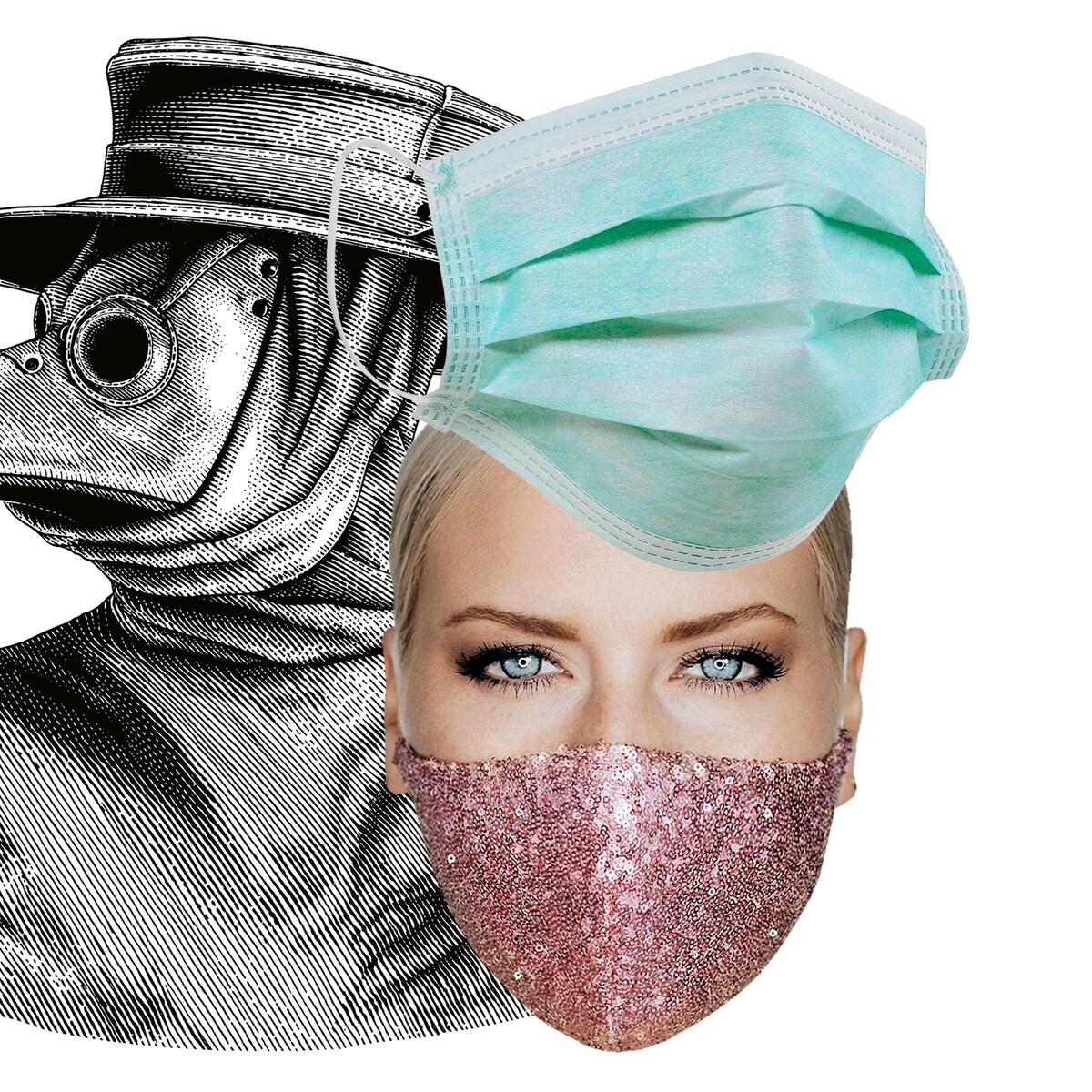 Hoe het mondmasker essentiele mode werd ook hippe ontwerpers produceren ze massaal De Morgen