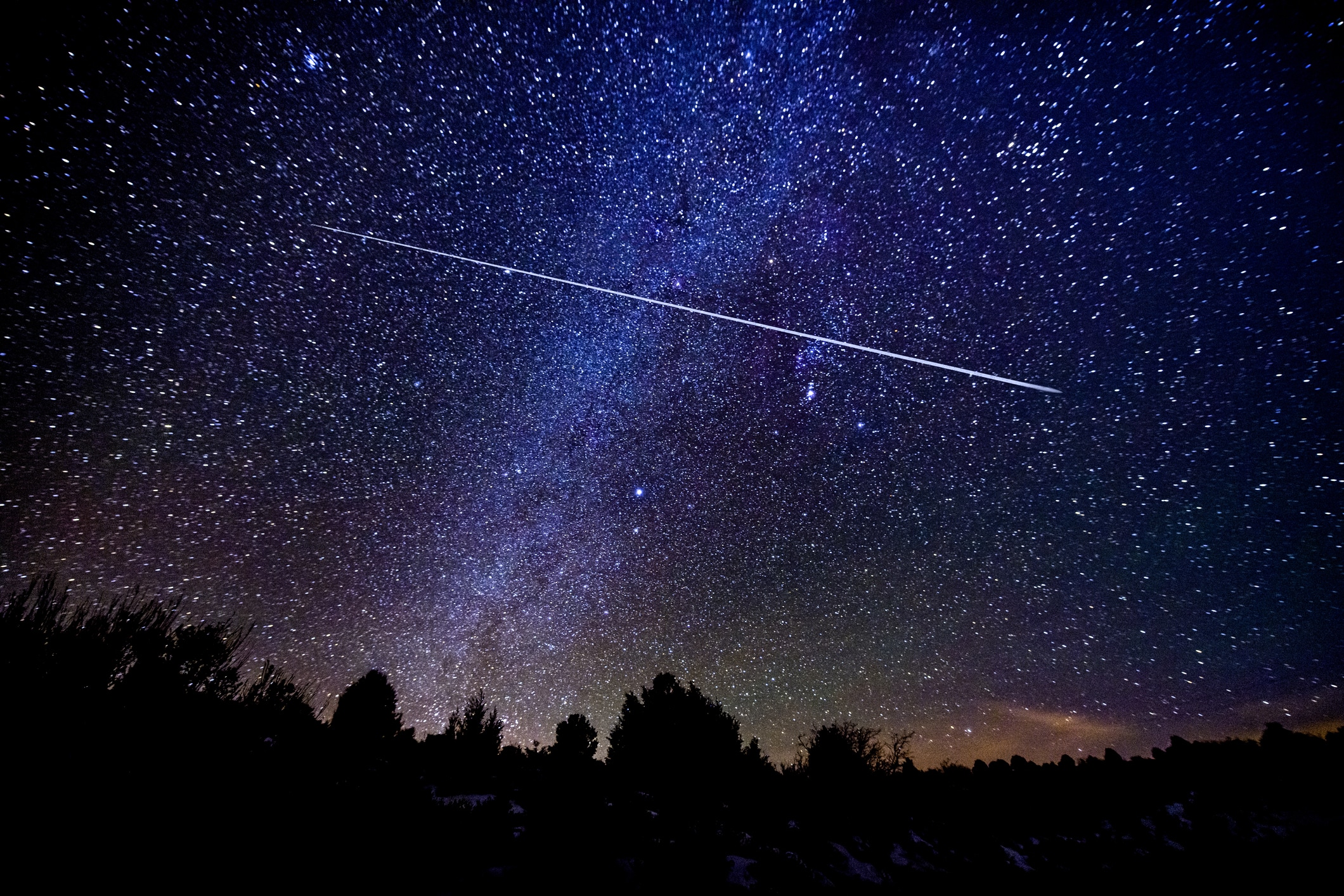Vannacht veel vallende sterren door grote meteorenzwerm