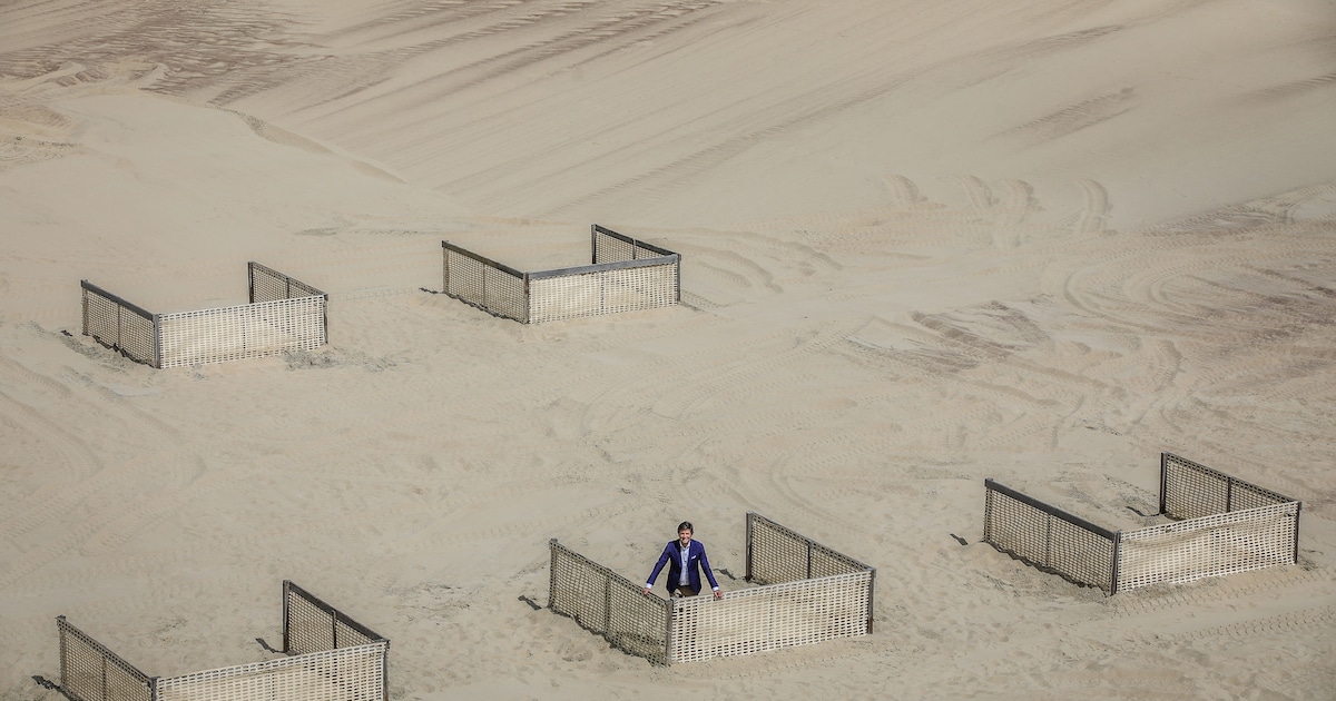 Zo zal het strand er straks uitzien: Knokke-Heist toont hoe we kunnen ...