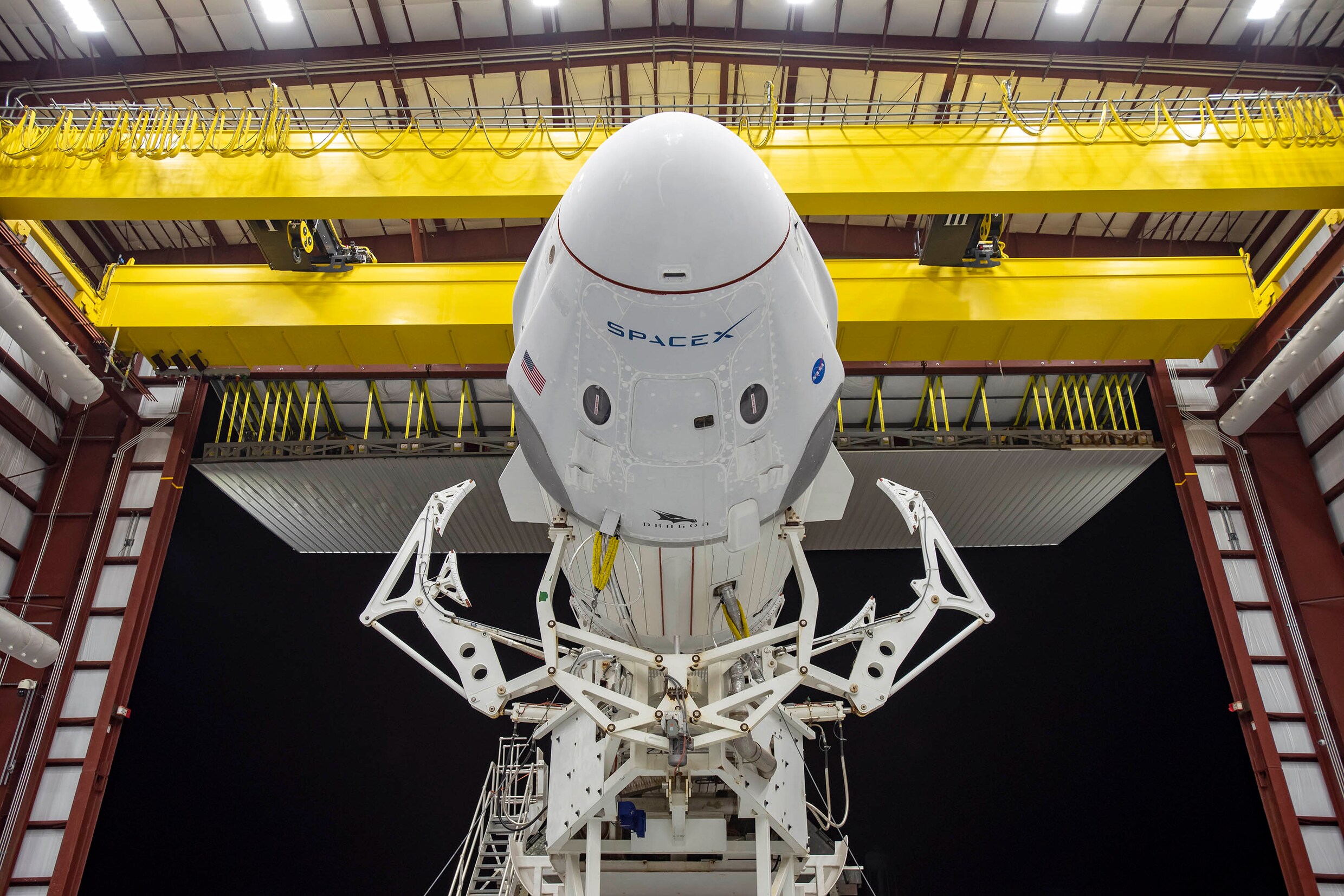 Trump zal lancering eerste bemande vlucht van SpaceX bijwonen