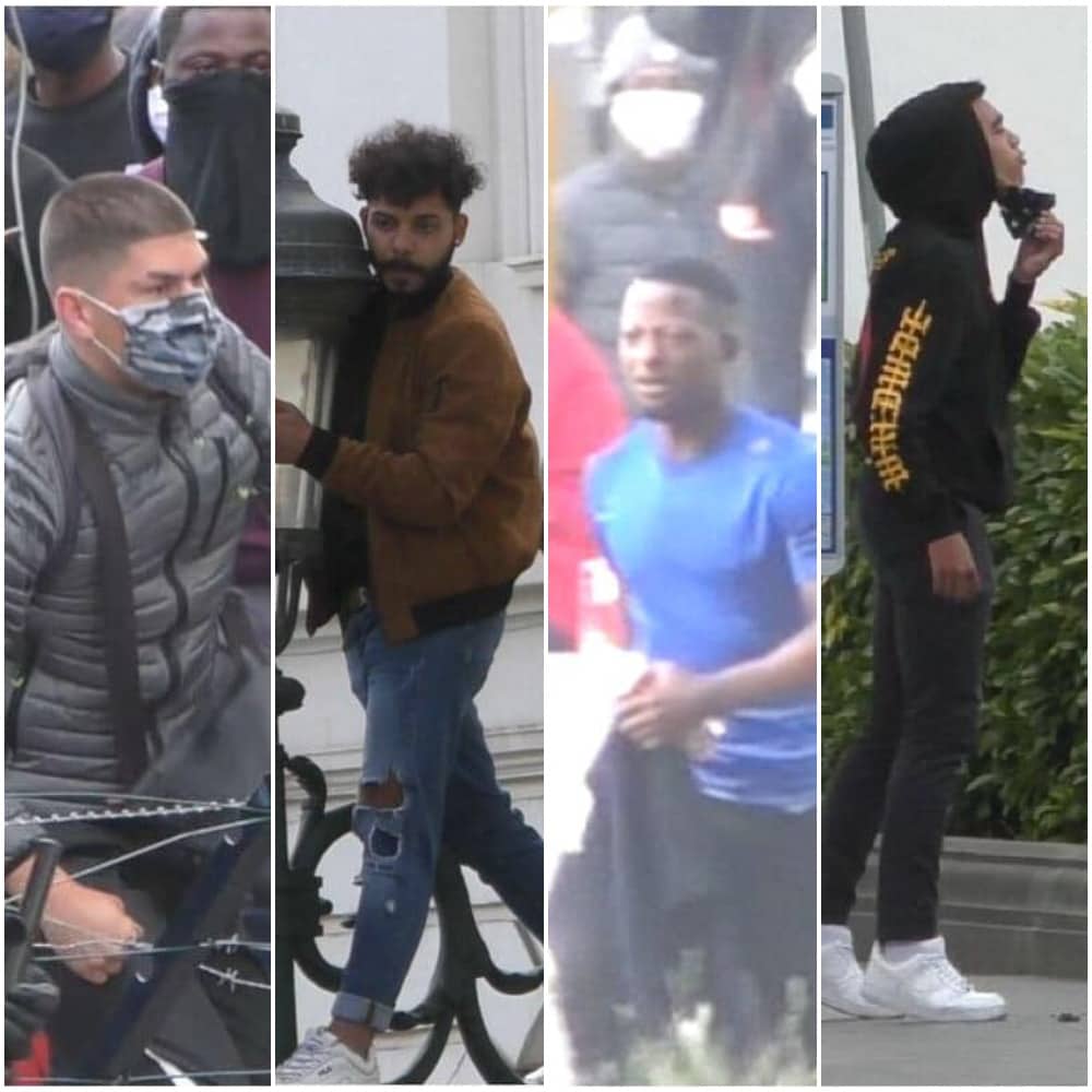 Politie verspreidt dertig foto’s voor identificatie van relschoppers op Black Lives Matter-protest
