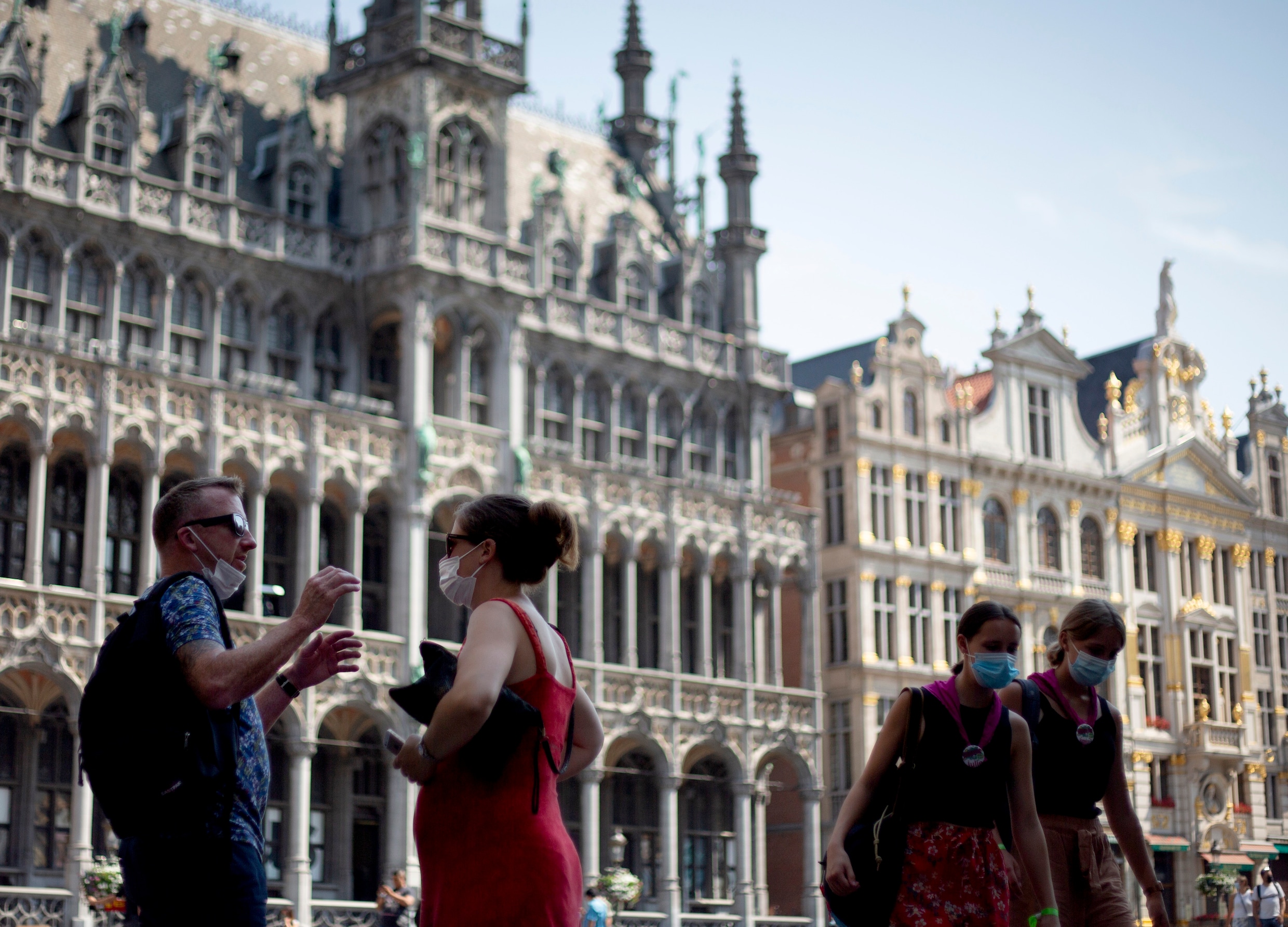 Brussel kleurt opnieuw rood op Europese coronakaart