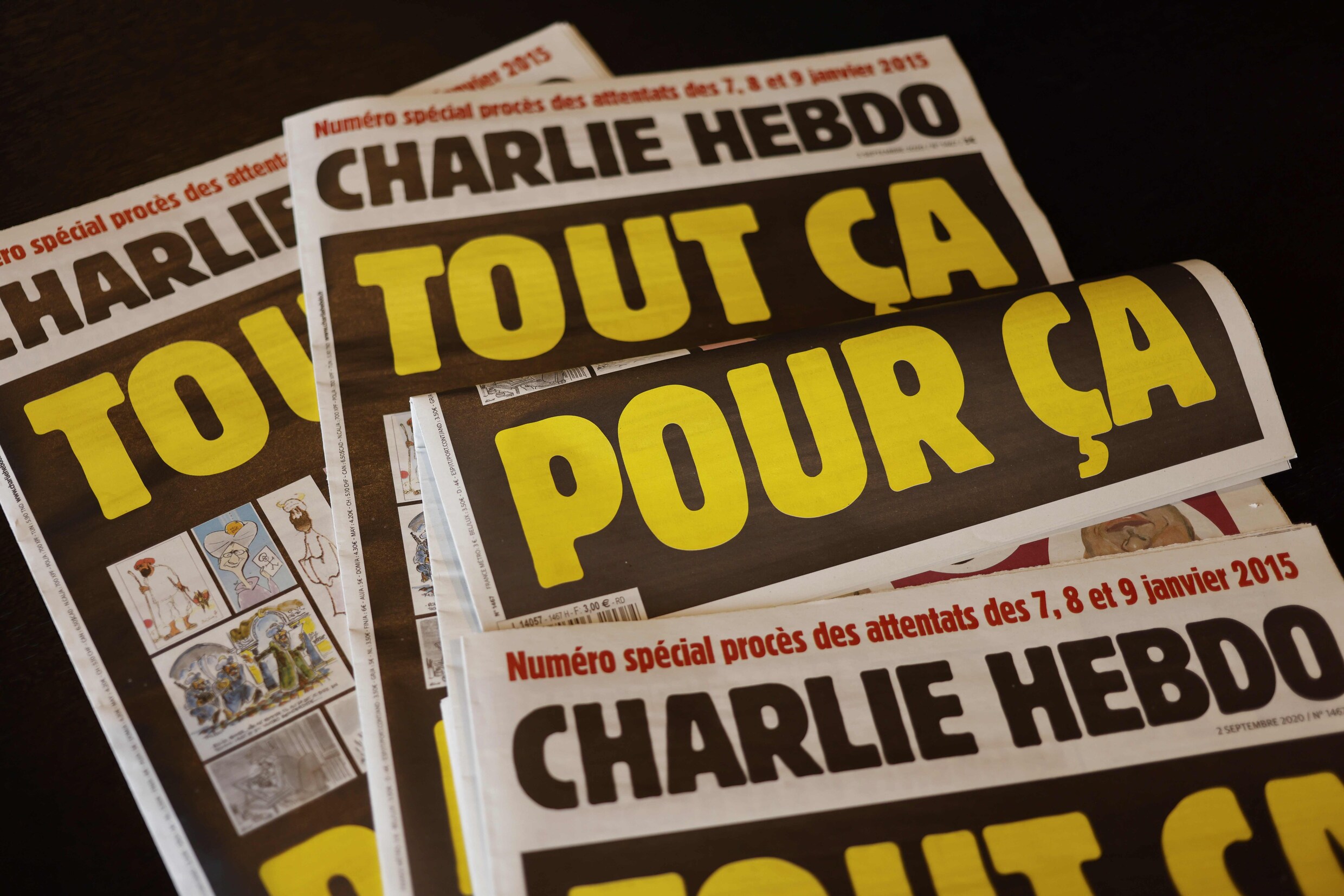 Proces Charlie Hebdo van start: ‘Vandaag werken ze in een bunker’