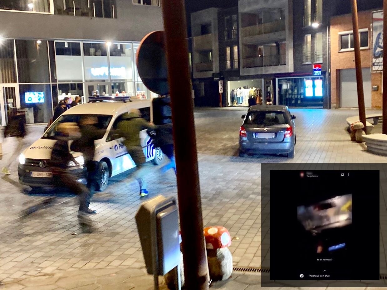 ▶ Wagen die inreed op betoging in Puurs-Sint-Amands: ‘Inzittenden werden belaagd door betogers’