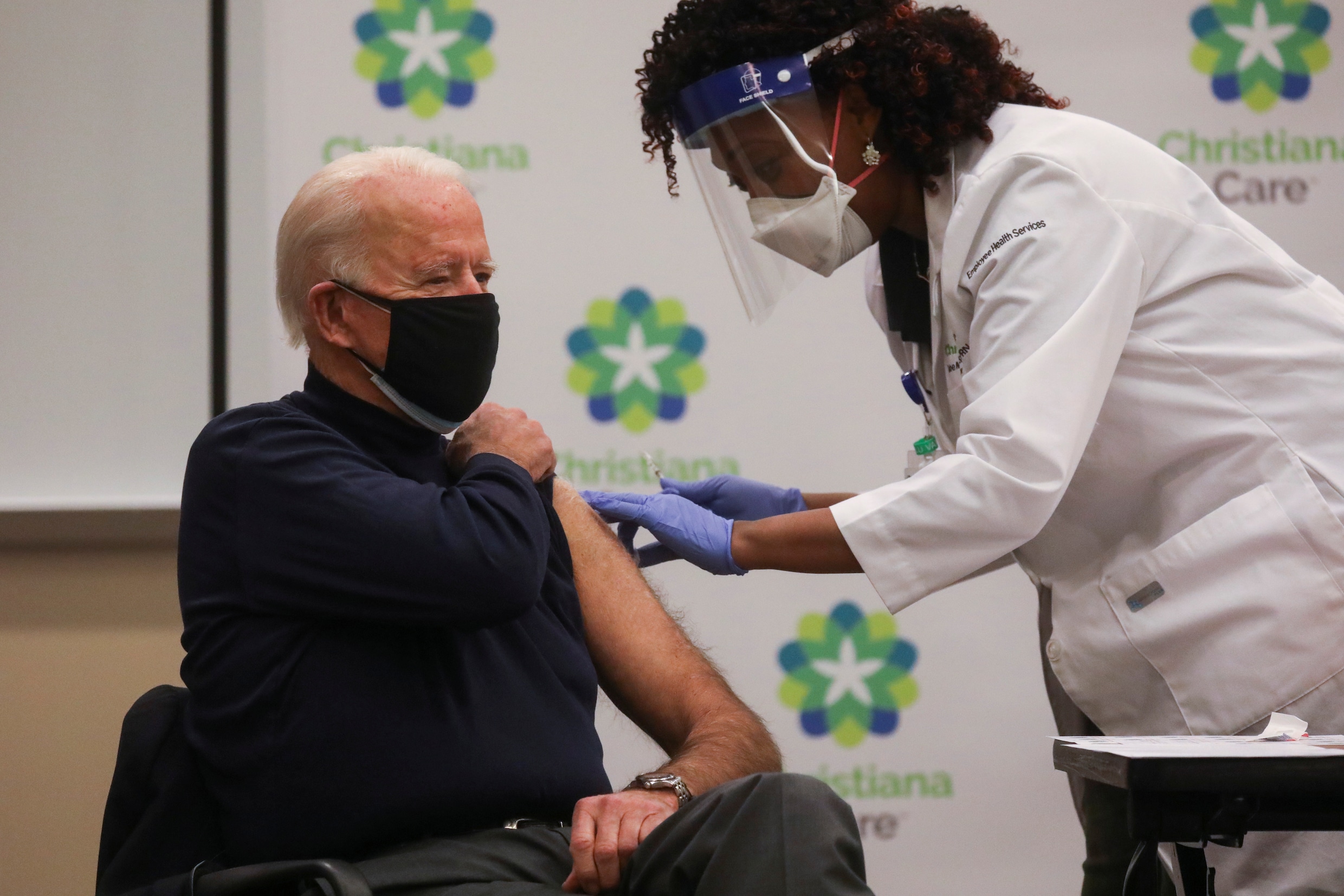 Joe Biden heeft vaccin gekregen tegen coronavirus