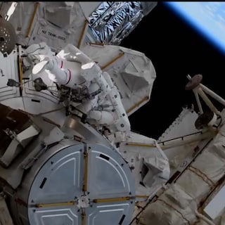 Astronauten internationaal ruimtestation ISS bereiden zich voor op spoedevacuatie vanwege lek