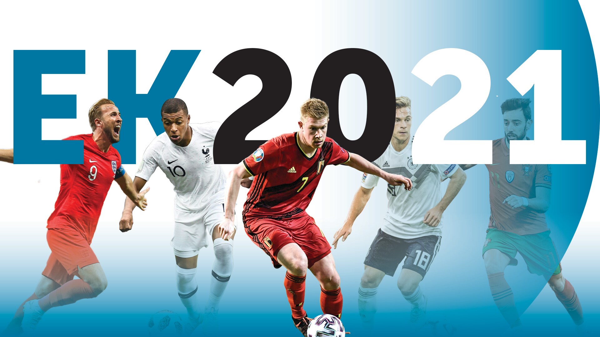 EK 2021: bekijk het speelschema van alle wedstrijd en volg de standen live op de voet