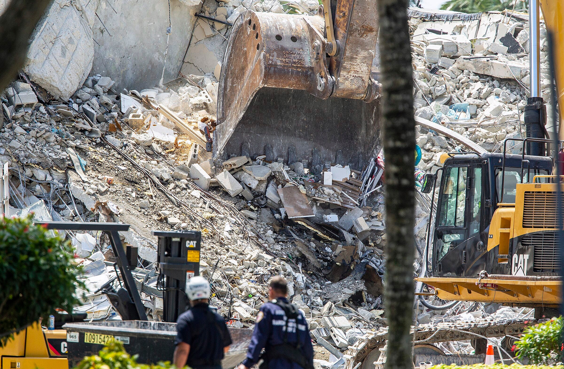 Dodentol na ingestort flatgebouw in Miami loopt op tot 86, nog 43 mensen vermist