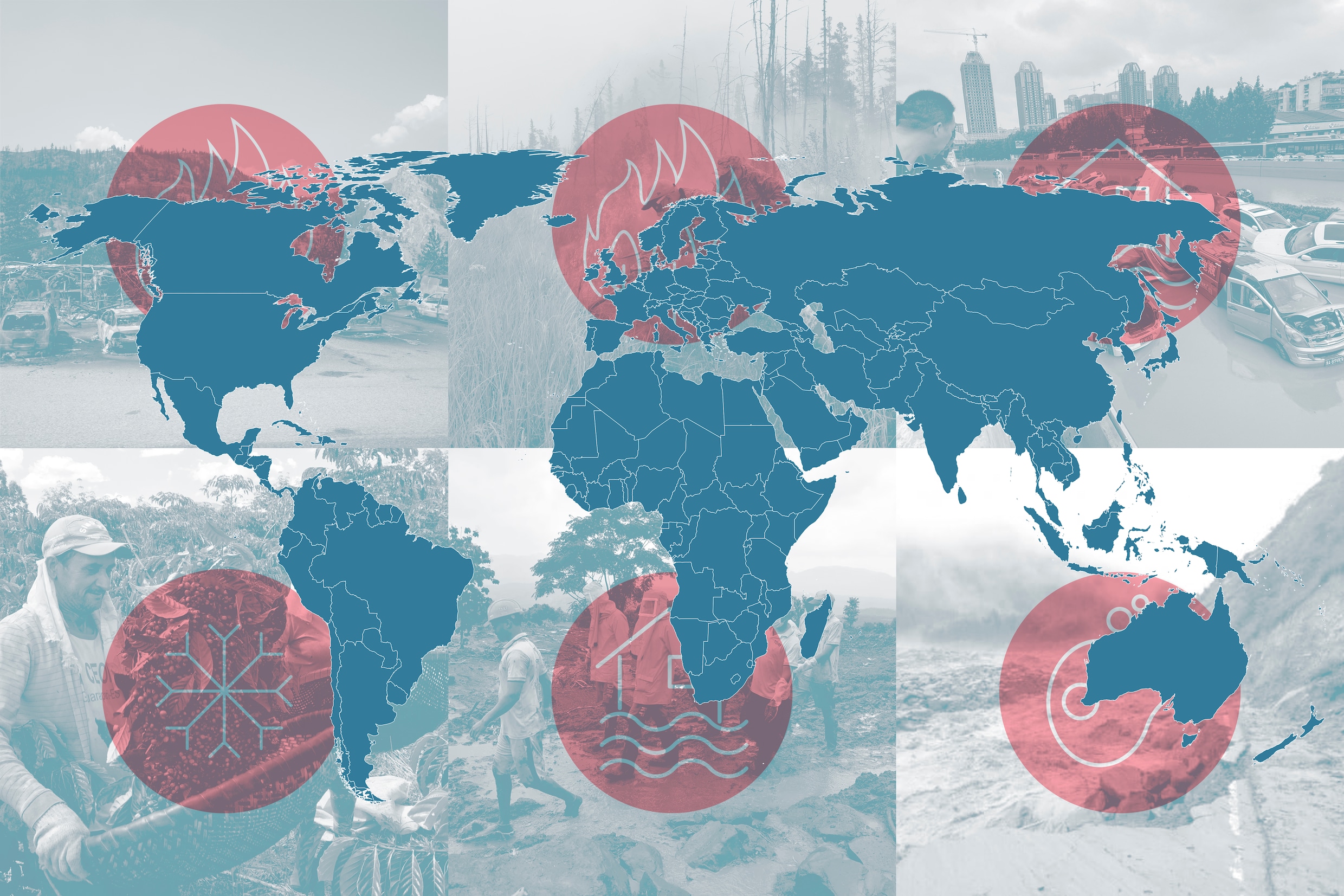 Noodweer, hittegolven en de ‘airpocalyps’: 2021, het jaar dat het klimaat wereldwijd terugslaat