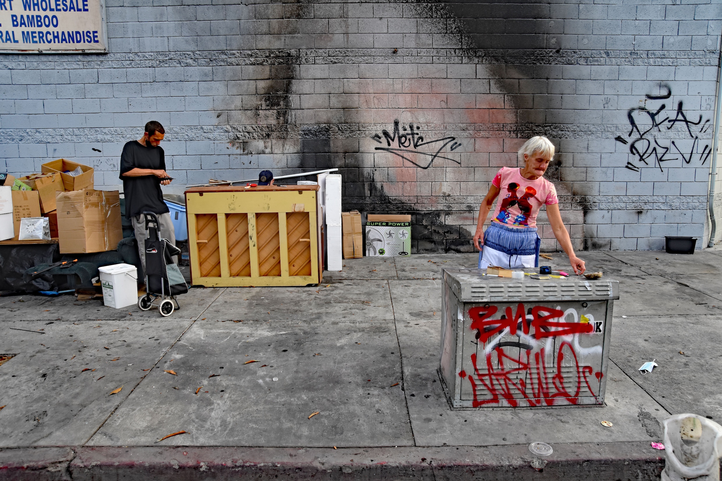 Welkom in Skid Row (Los Angeles), de achterbuurt in de ban van crystal meth