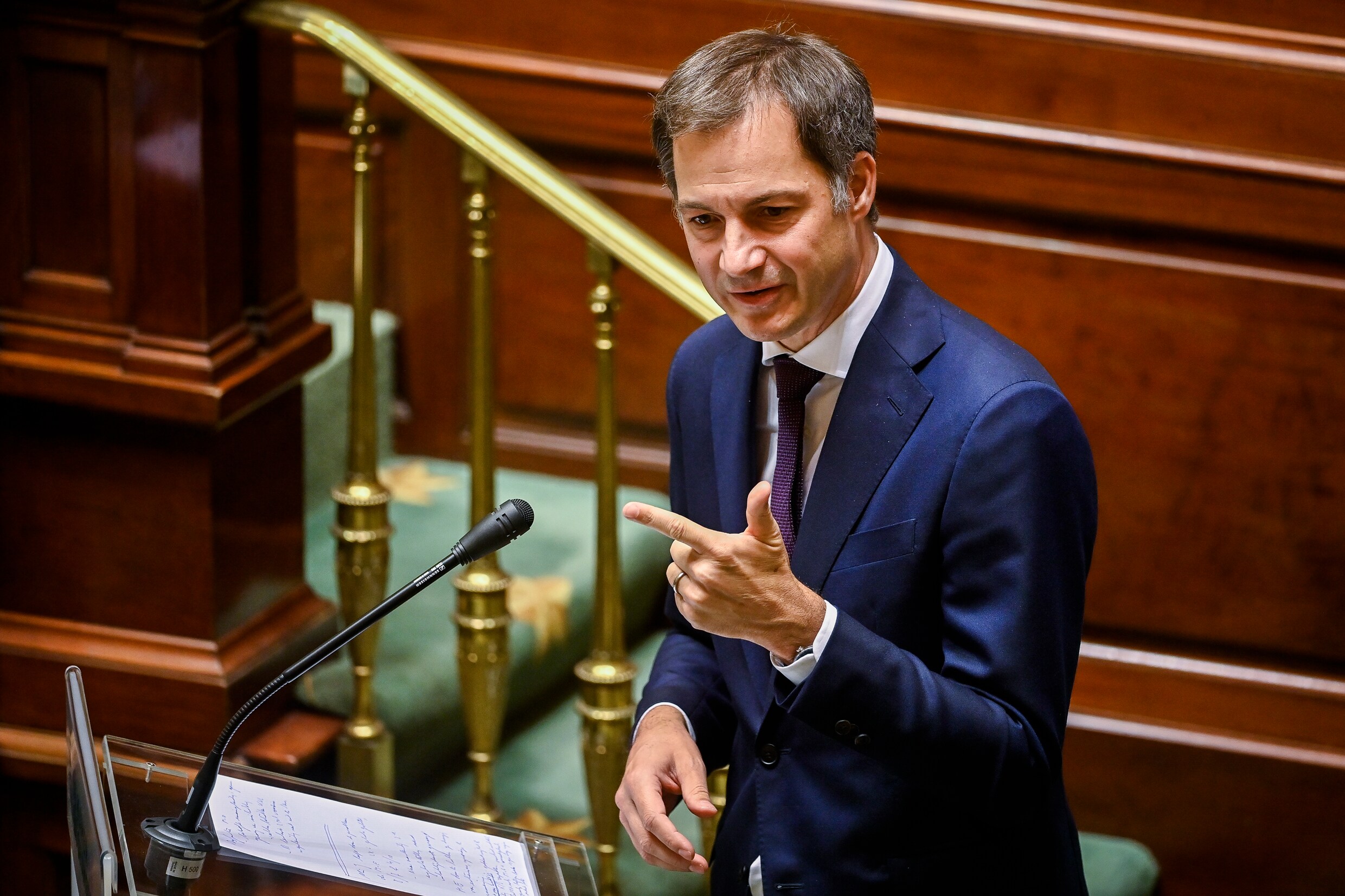 Live - Premier De Croo vraagt vertrouwen Kamer: ‘Hervorming zal inzet vragen van iedereen’