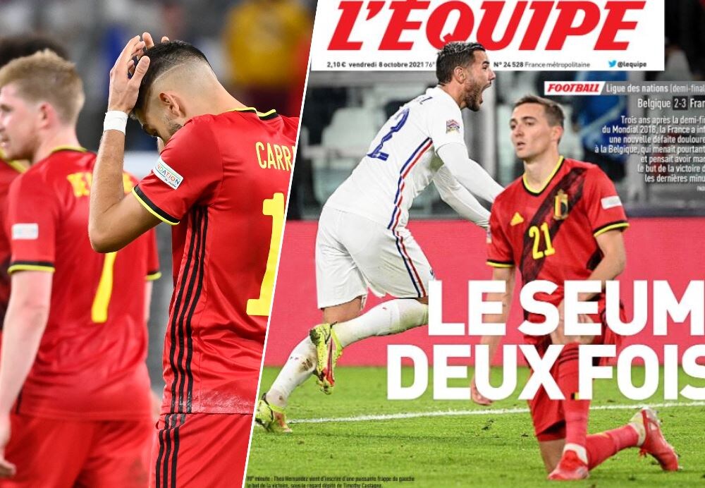 Franse pers spot met ‘vervloekte generatie’ na nederlaag Rode Duivels: ‘Razend, voor de tweede keer’