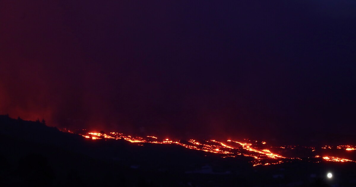 ? Gigantische lavabrokstukken donderen van vulkaanflank op La Palma