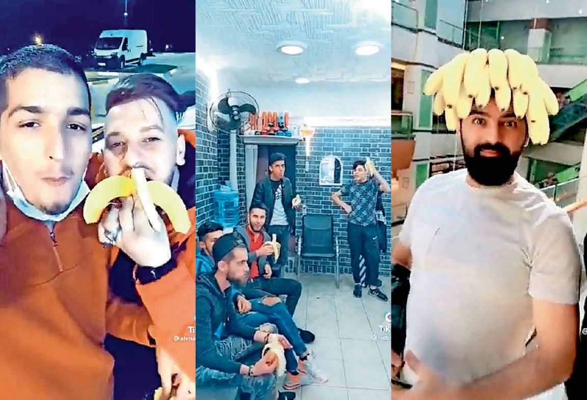 Ludiek protest na klaagzang over bananen pakt verkeerd uit: 15 Syrische vluchtelingen worden Turkije uitgezet