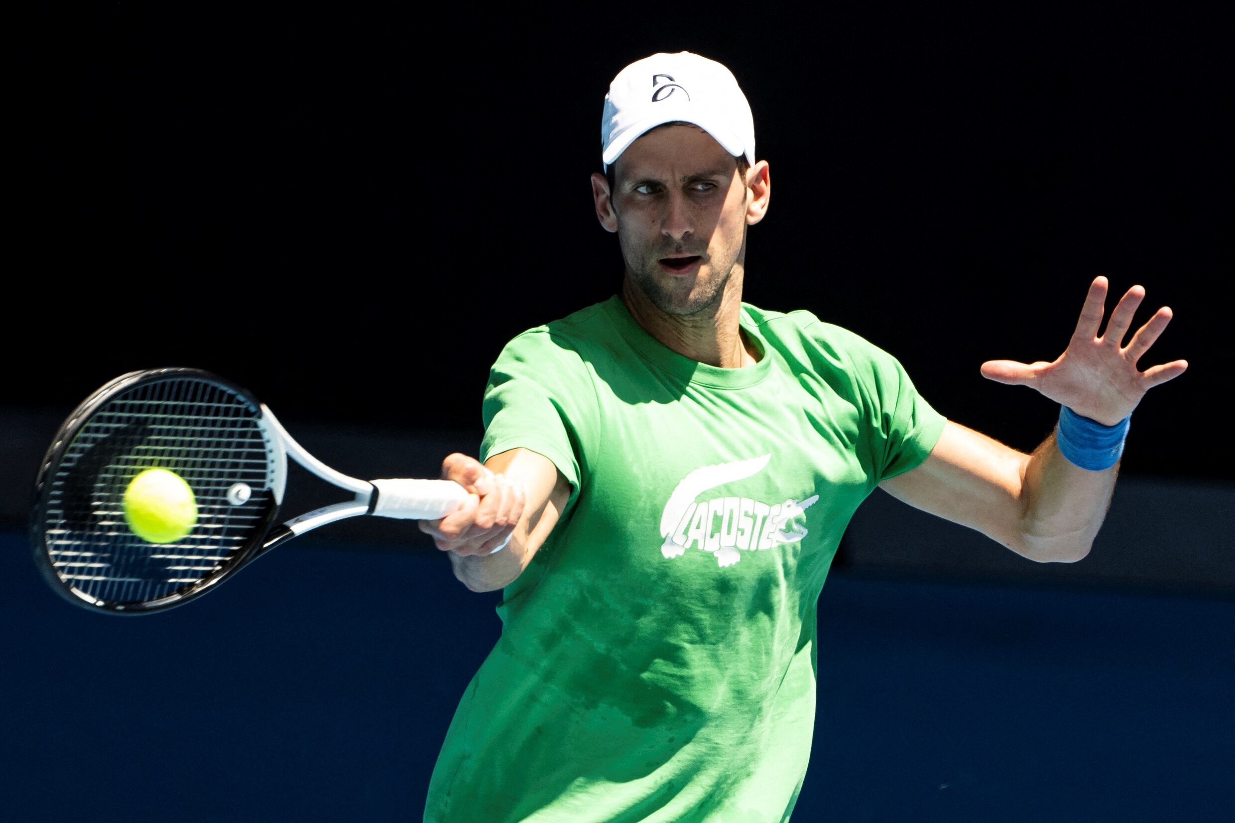 Novak Djokovic opgenomen in loting Australian Open, maar nog steeds geen beslissing over visum