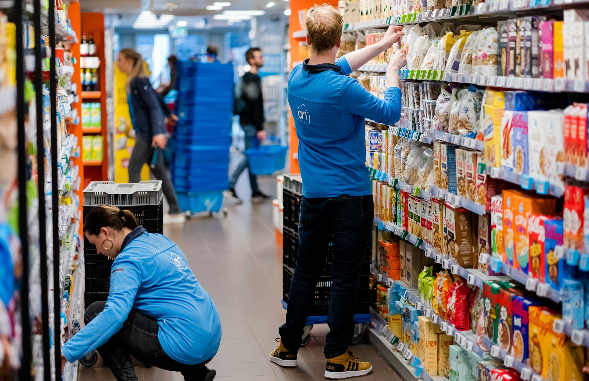 Hoelang houden de supermarkten het nog vol? ‘Albert Heijn is de zandkorrel in de hele machine’