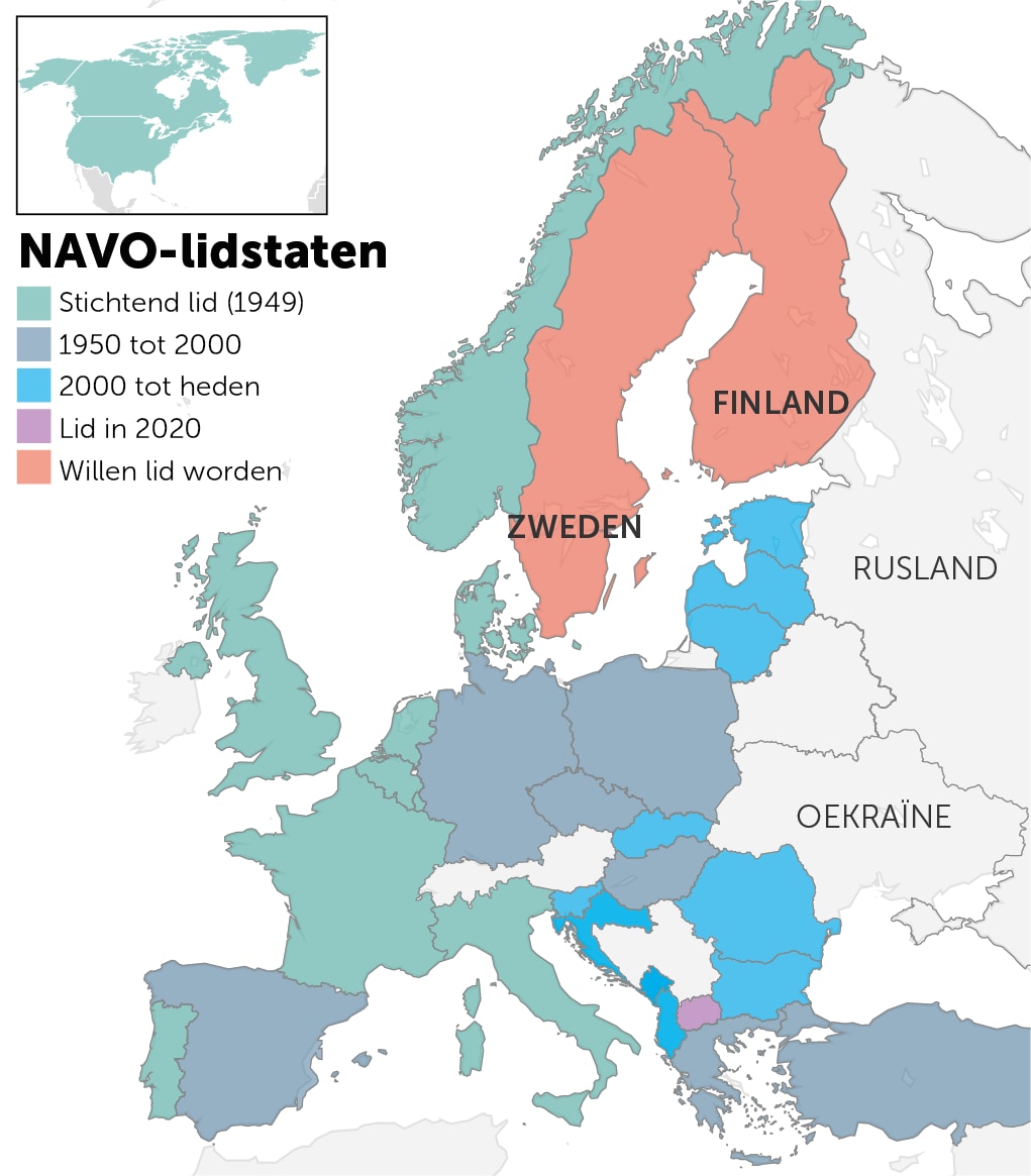 Is er een NAVO-uitbreiding op komst? ‘De reactie van Rusland en ook China kan nog heel vervelend worden’