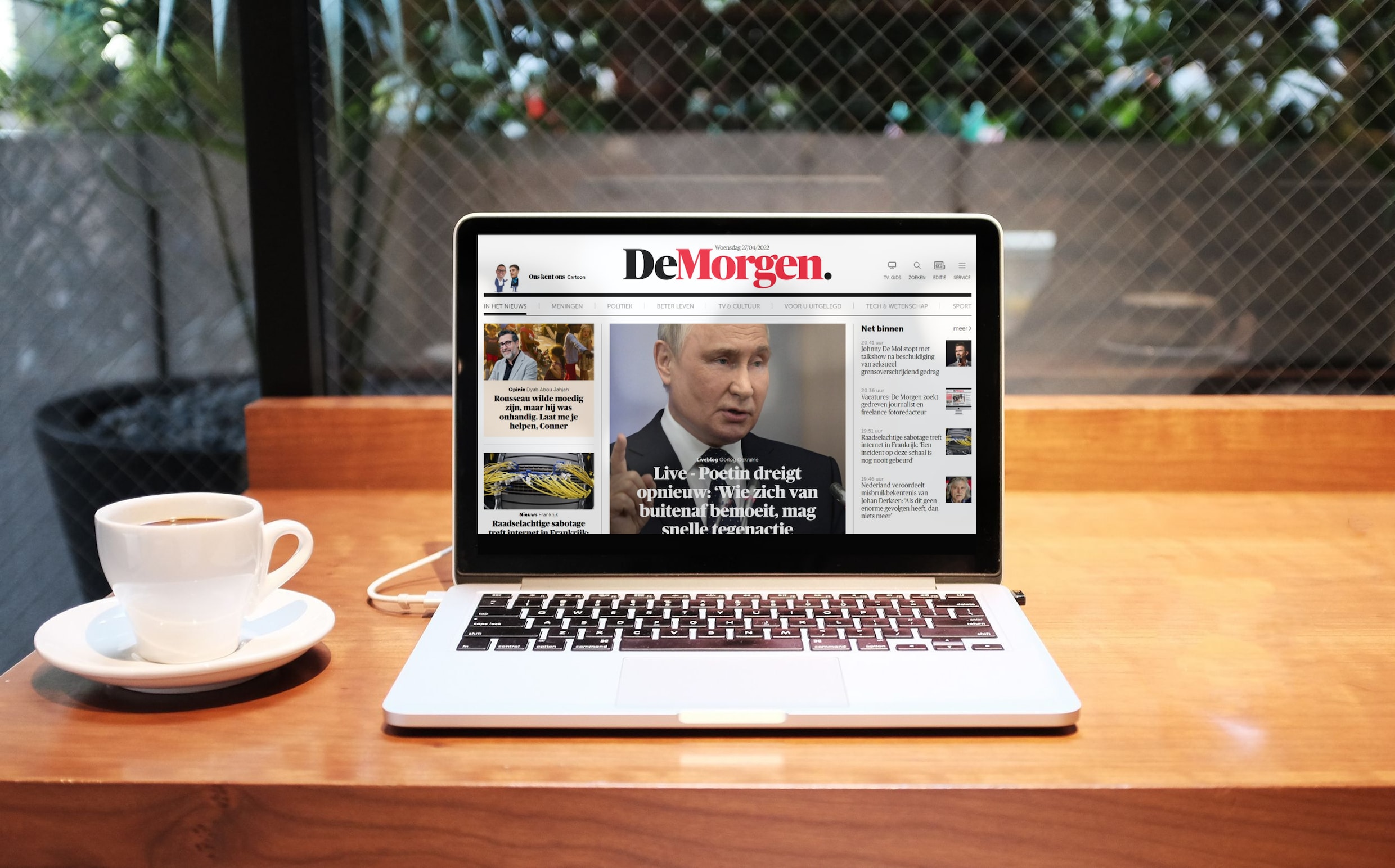 Vacatures: De Morgen zoekt digitaal journalist/samensteller en co&ouml;rdinator  jongeren- en podcastplatform | De Morgen