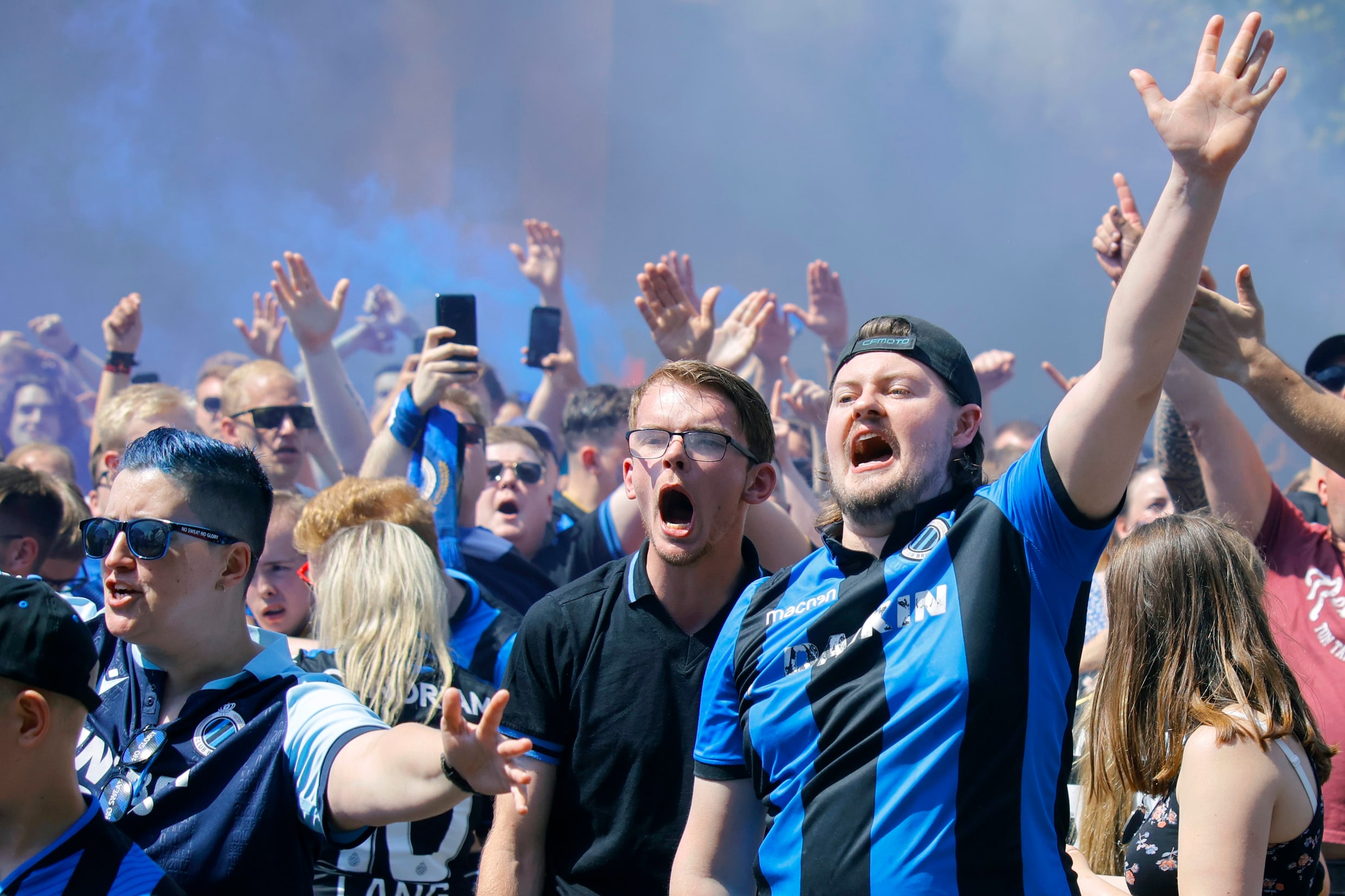 Club Brugge pakt landstitel op het veld van Antwerp na 1-3 winst