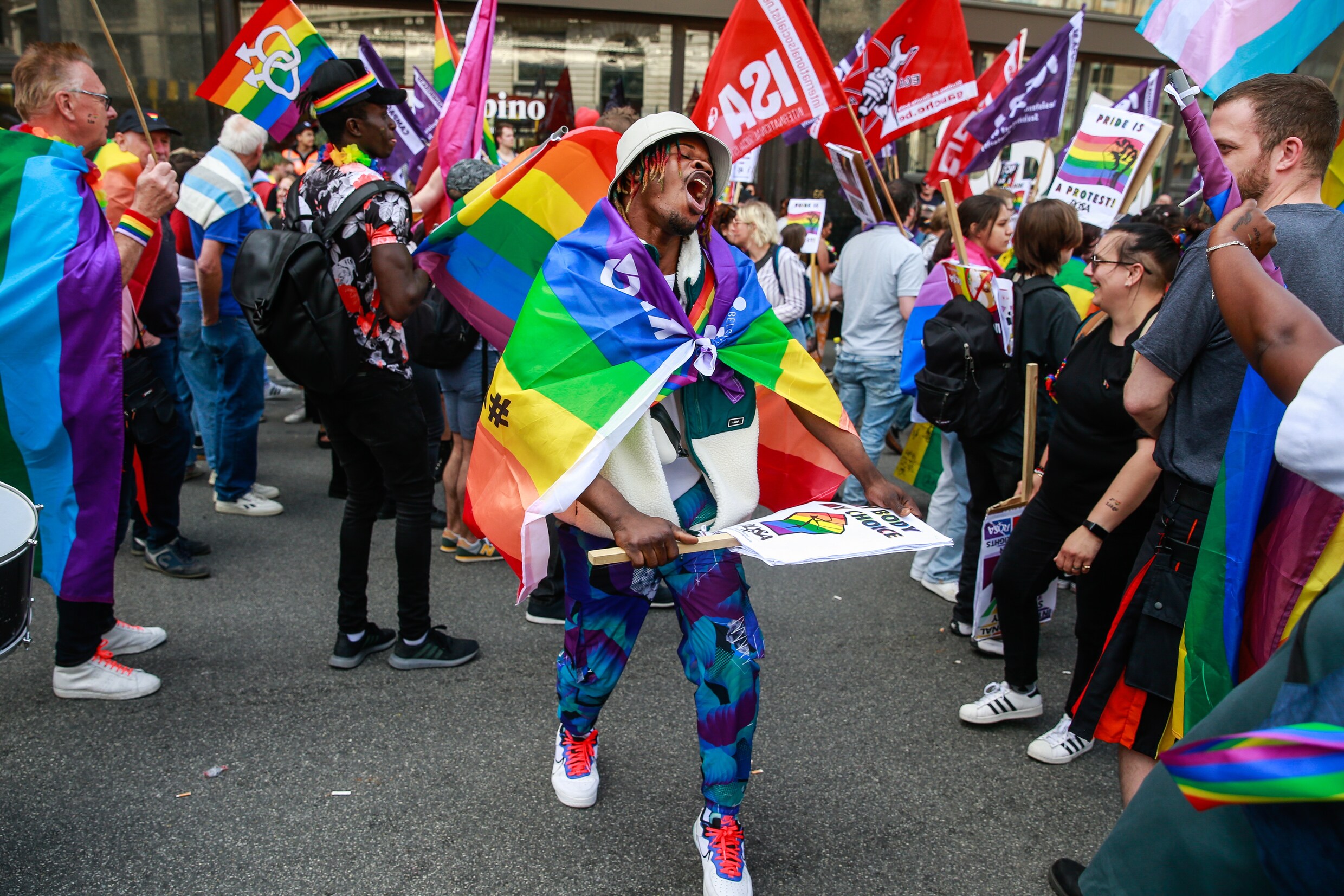 Belgian Pride lokt meer dan 120.000 mensen naar Brussel