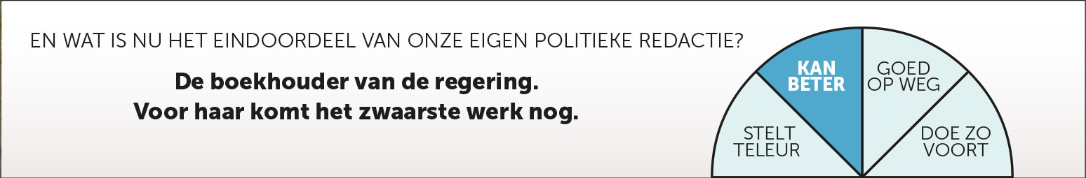 Eva De Bleeker (Open Vld), staatssecretaris voor Begroting en Consumentenbescherming