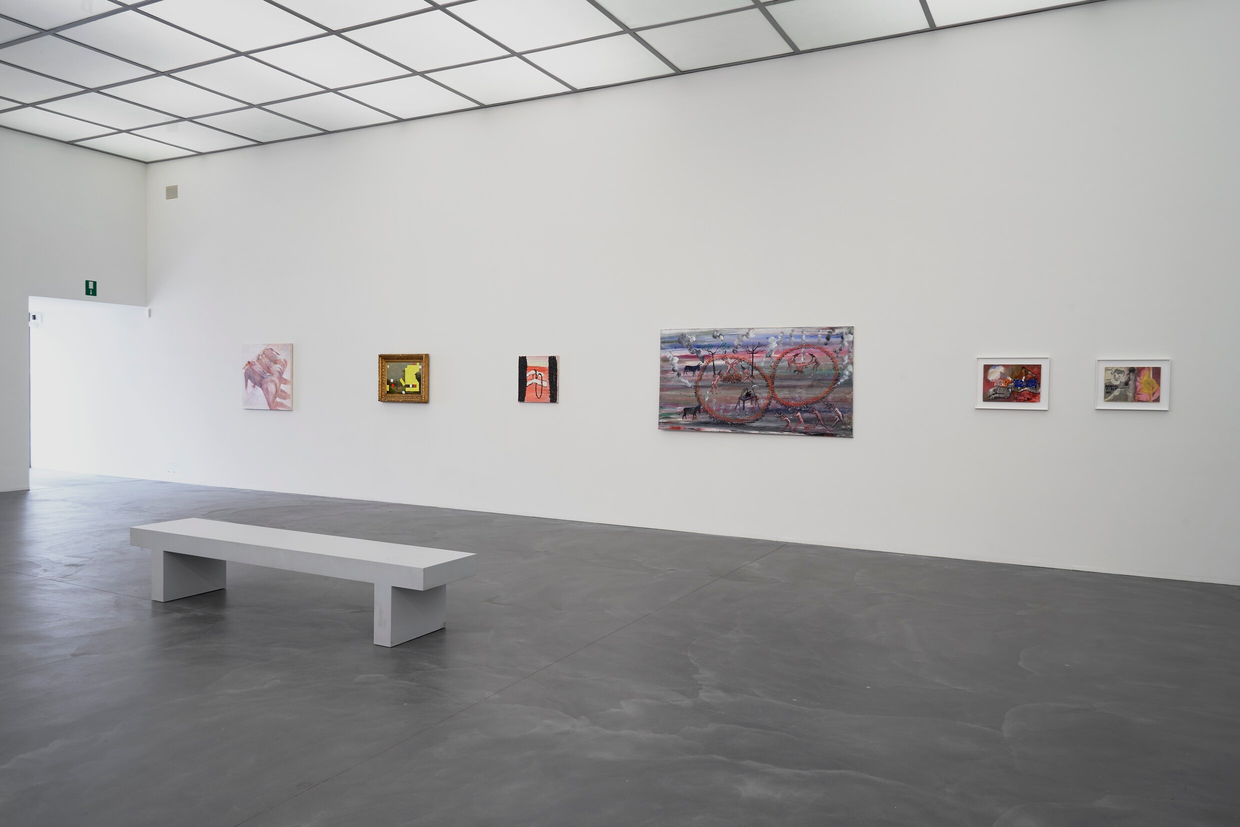 ‘Scribble, Dabble, Splatter, Smear’ in het Roger Raveelmuseum vormt een ...