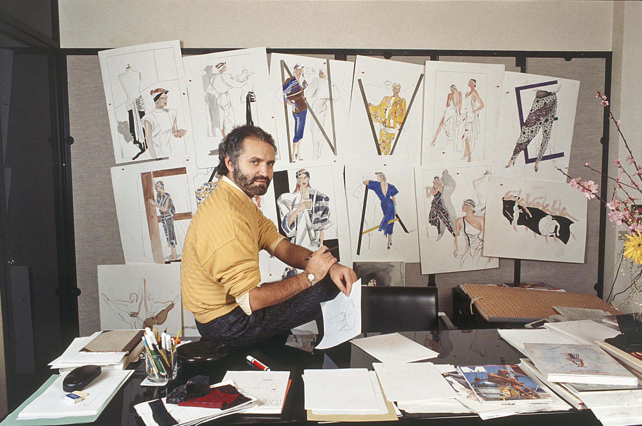 Viva Gianni Versace, ontwerper van zijn eigen, barokke epoque: ‘Zijn ...